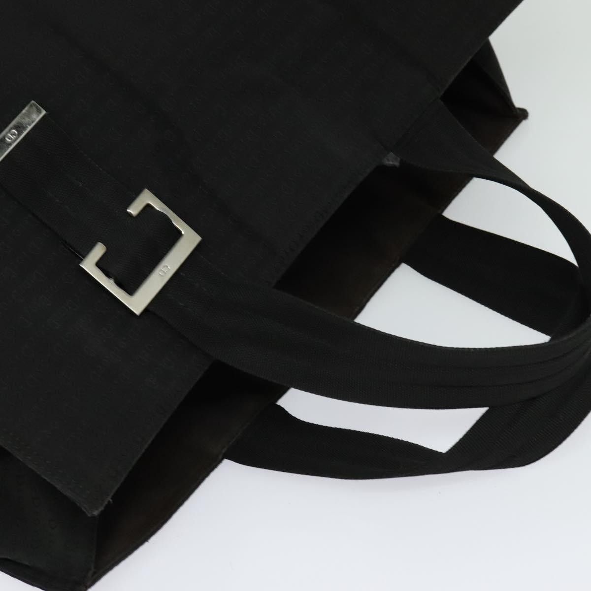 Dior DIOR Hand Bag Canvas Black Silver Size ONE SIZE - 6 Thumbnail