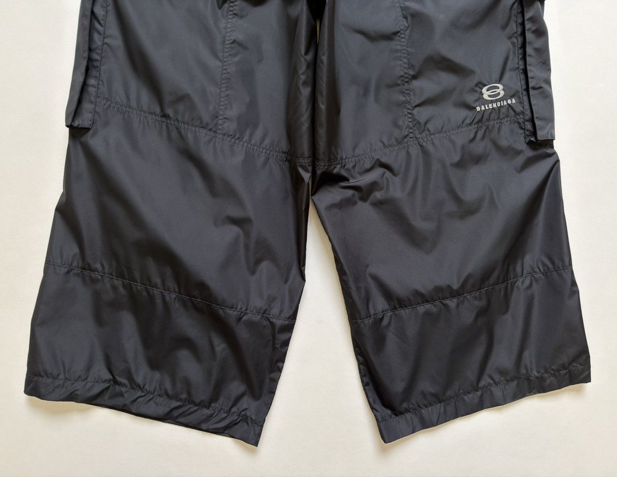 Balenciaga 2021 Black Nylon Technical Cargo Pants Size US 32 / EU 48 - 19 Thumbnail