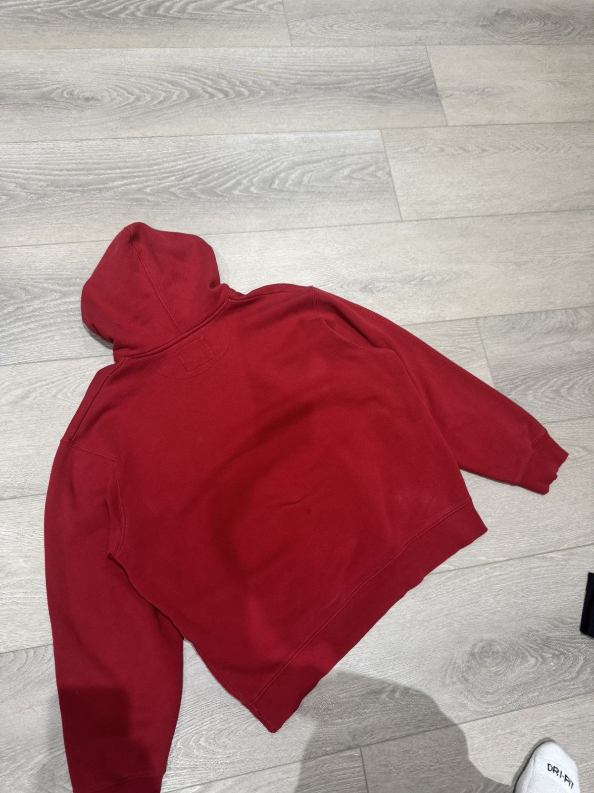 Japanese Brand × Vintage Vintage Baggy Red Reebok Hoodie Size US S / EU 44-46 / 1 - 7 Thumbnail