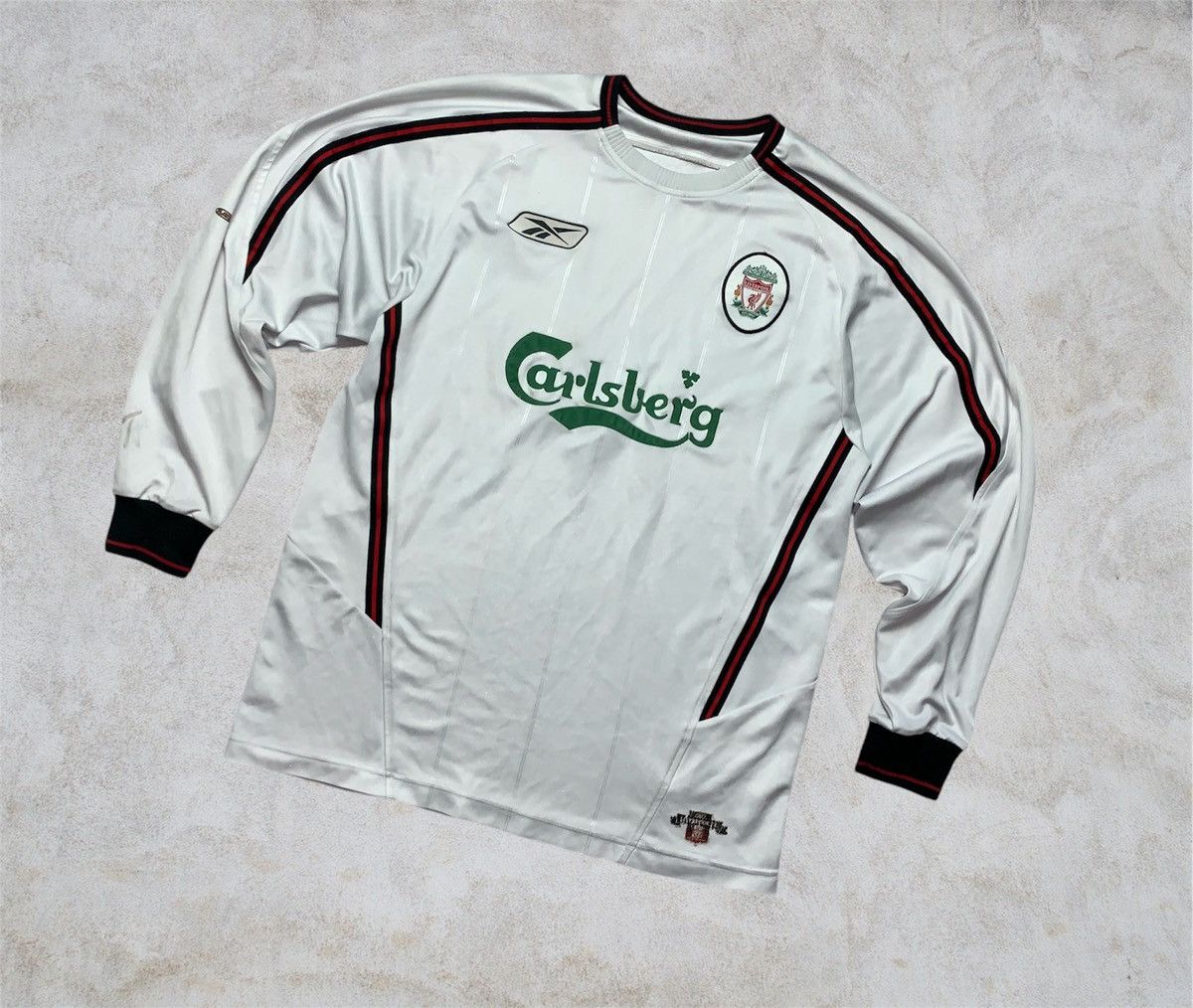 Reebok Liverpool vintage long sleeve soccer jersey Size S Size US S / EU 44-46 / 1 - 1 Thumbnail