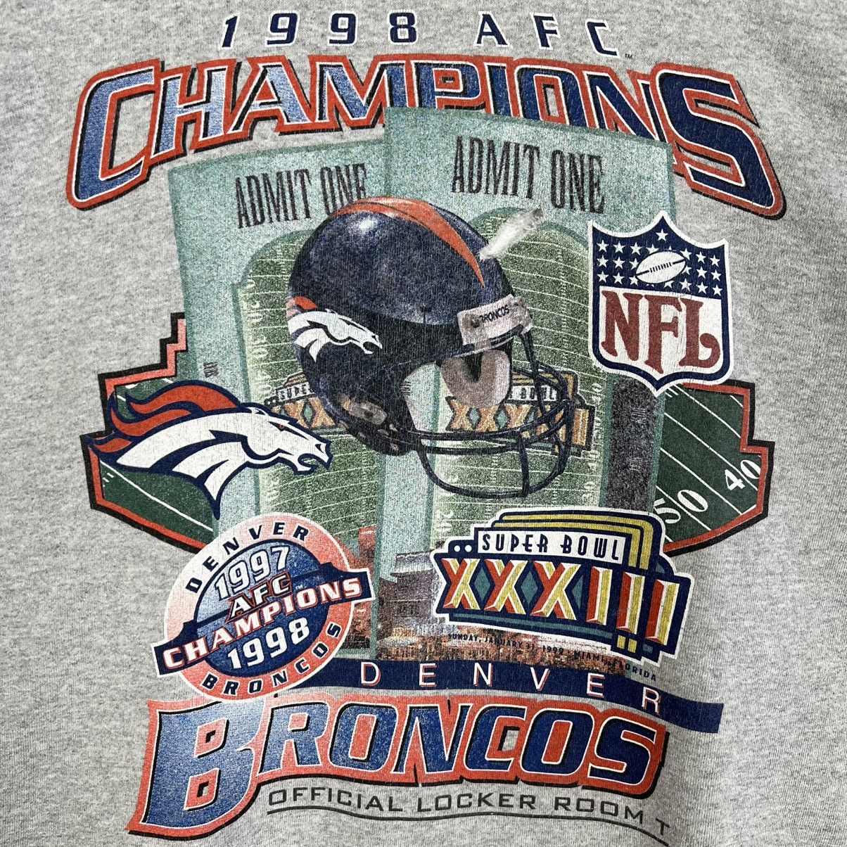 NFL 90s Vintage Starter x Denver Broncos Super Bowl Crew Neck Size US L / EU 52-54 / 3 - 4 Thumbnail