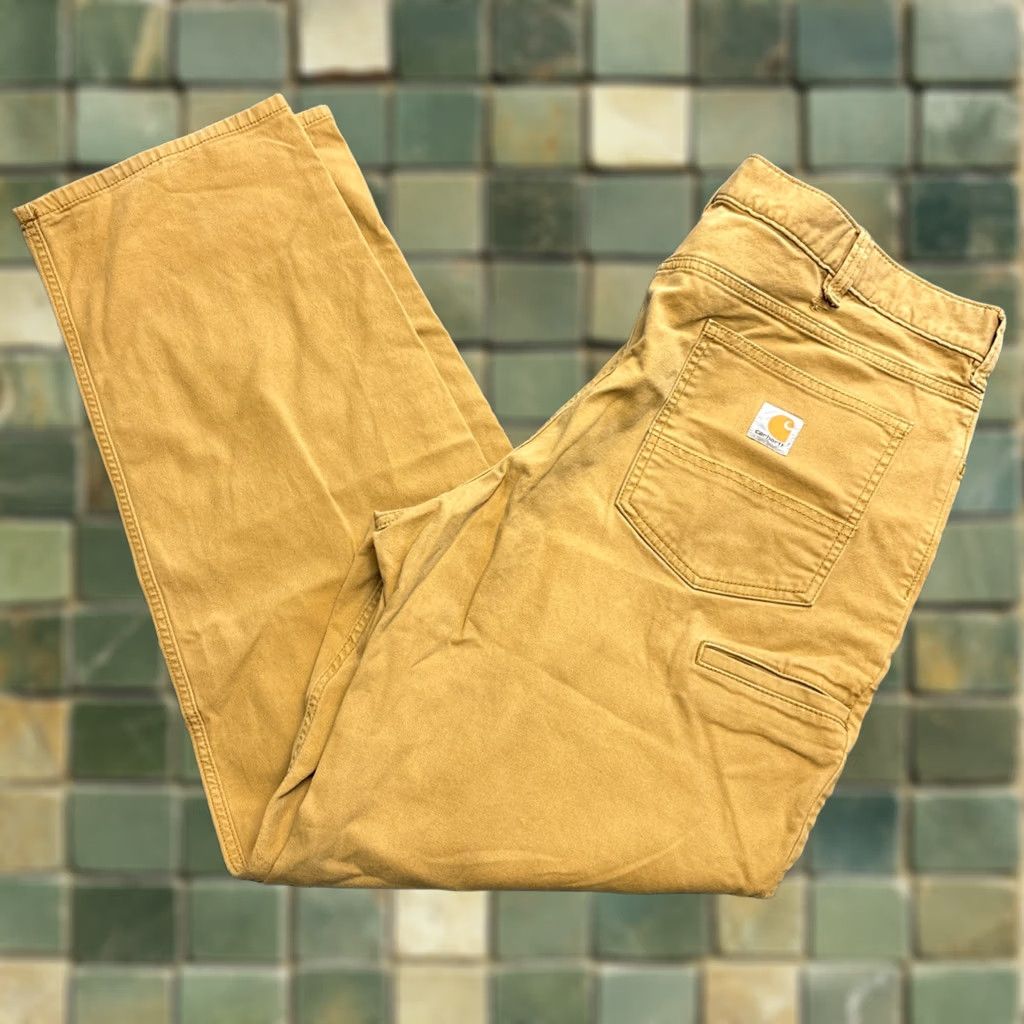 Carhartt Carhartt Pants Mens 42x34 Rugged Flex Relaxed Fit Canvas Work 5-Pocket BN2517-M Size US 42 / EU 58 - 1 Thumbnail