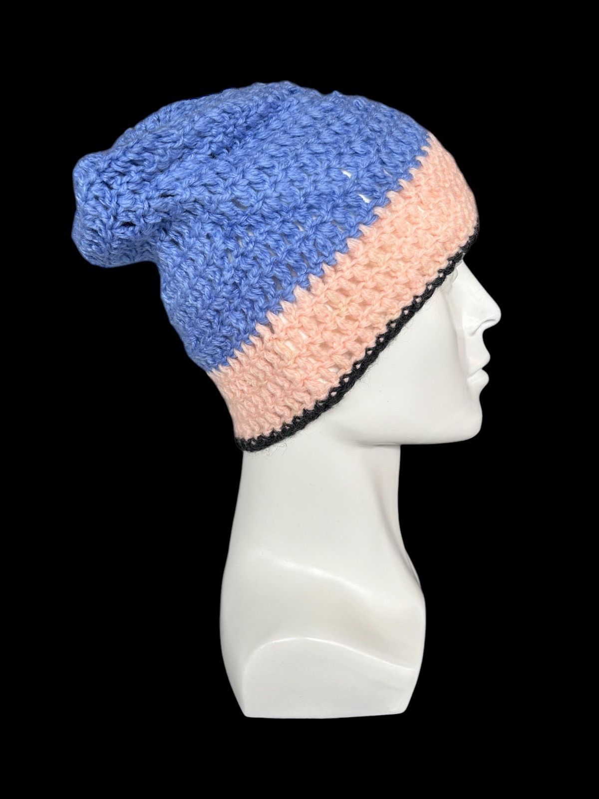 Japanese Brand × Kapital × Vintage Crochet Knitted handmade Beanie Hats Size ONE SIZE - 2 Thumbnail