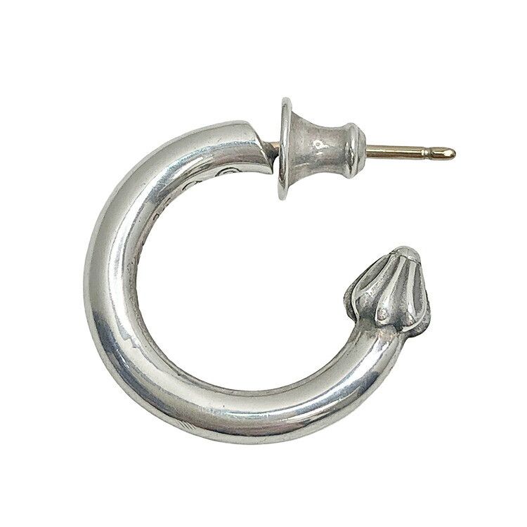 Chrome Hearts Chrome Hearts Plain Hoop Earring Size ONE SIZE - 1 Thumbnail