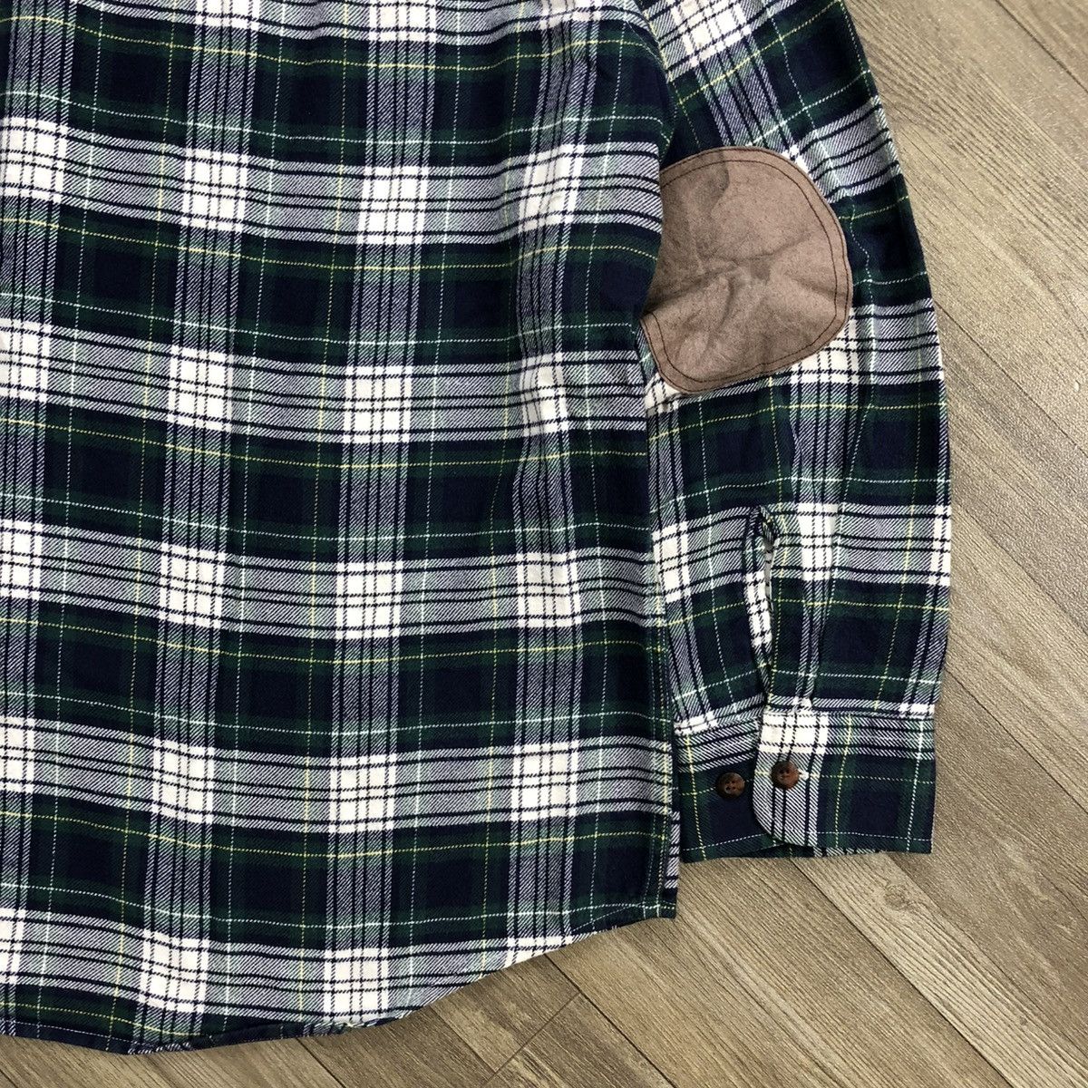 Flannel × Pendleton Vintage Pendleton “Hawthorne” Flannel Shirt – Elbow Patch Size US XL / EU 56 / 4 - 13 Thumbnail