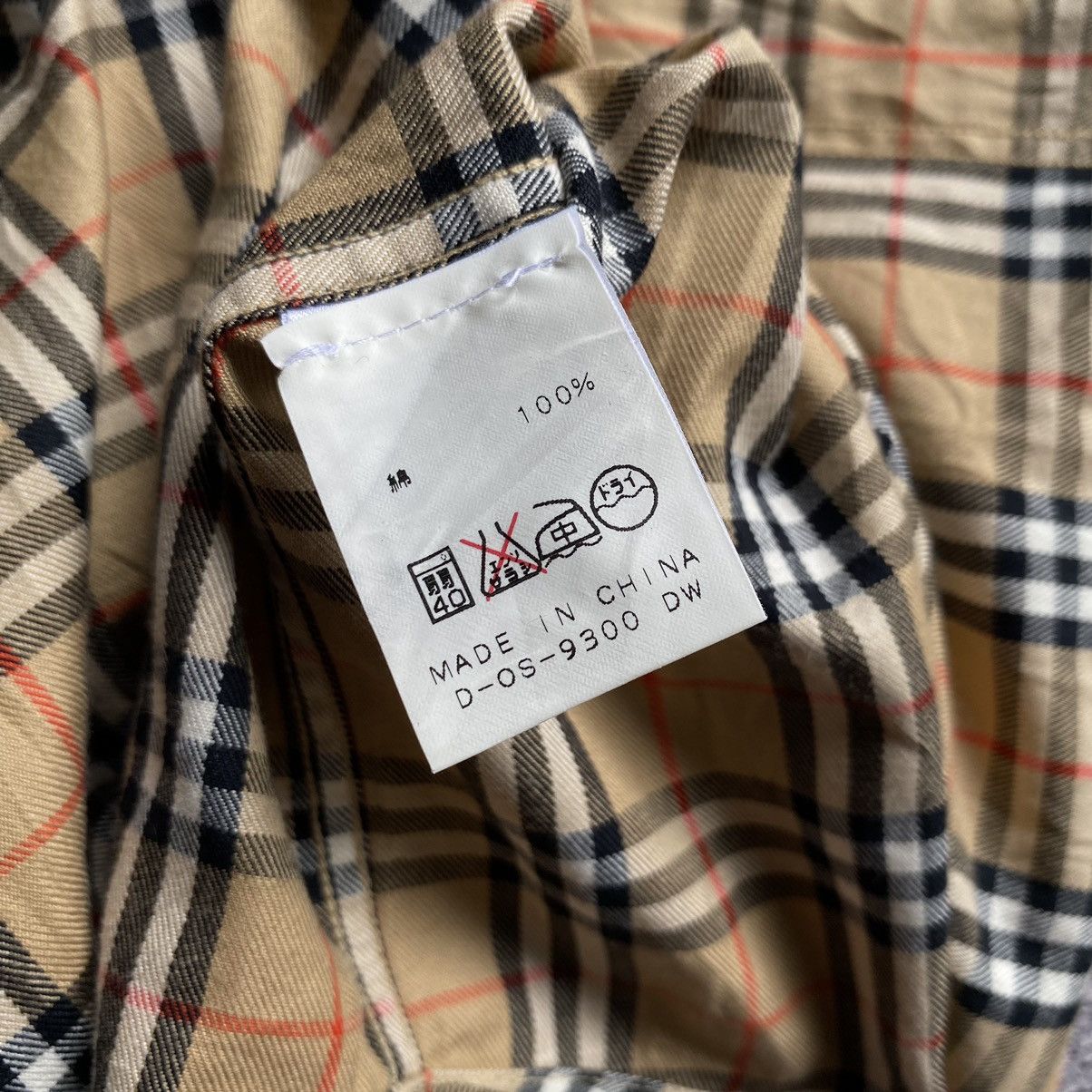 Burberry BURBERRYS Nova Check Vintage Button Up Shirt Size US M / EU 48-50 / 2 - 7 Thumbnail