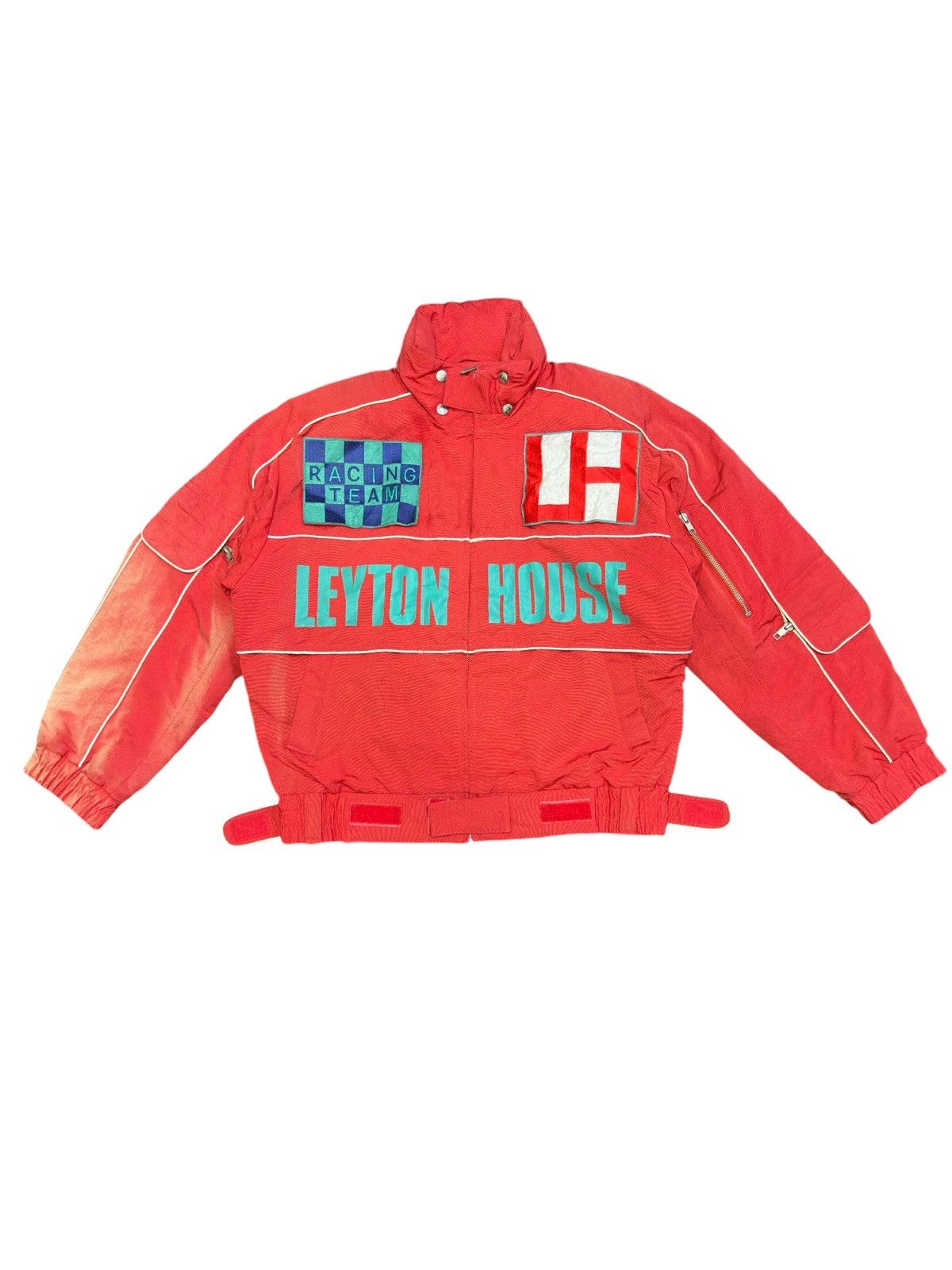Japanese Brand × Vintage Vintage Leyton House Racing Jacket Size US L / EU 52-54 / 3 - 1 Thumbnail