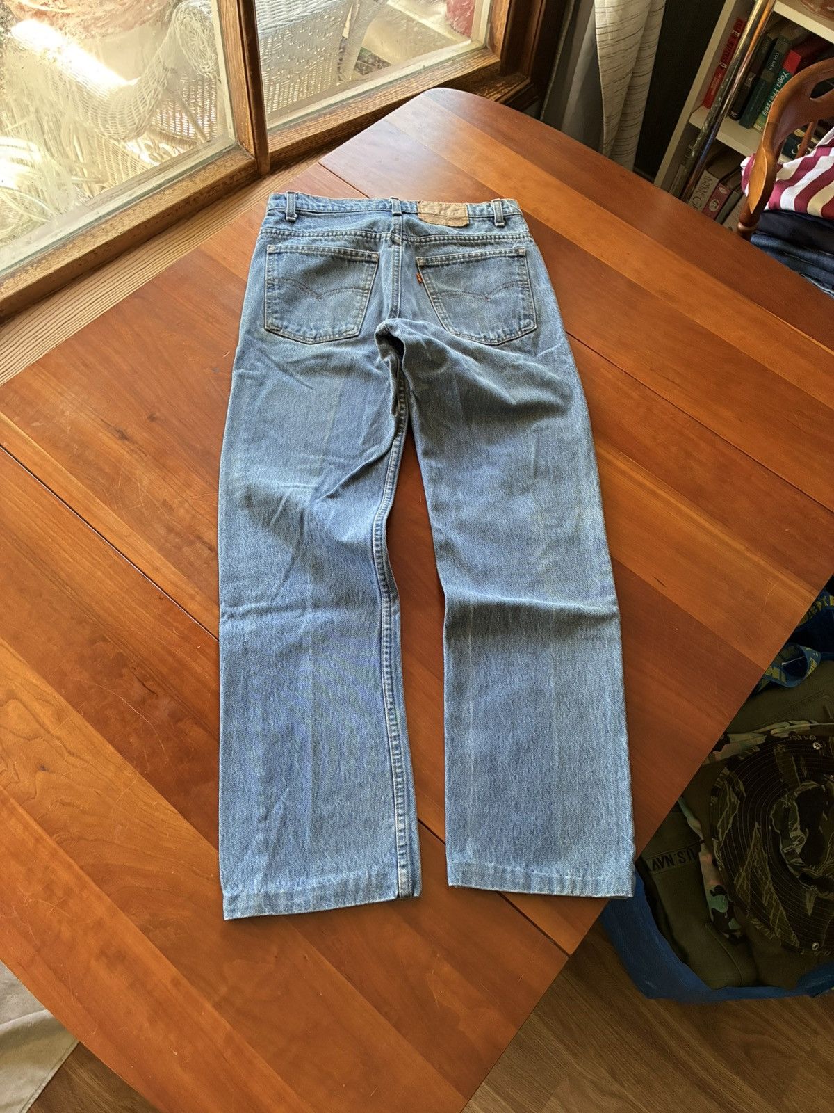 Levi's Vintage 80s Levi’s bootcut faded denim jeans Size US 30 / EU 46 - 1 Thumbnail