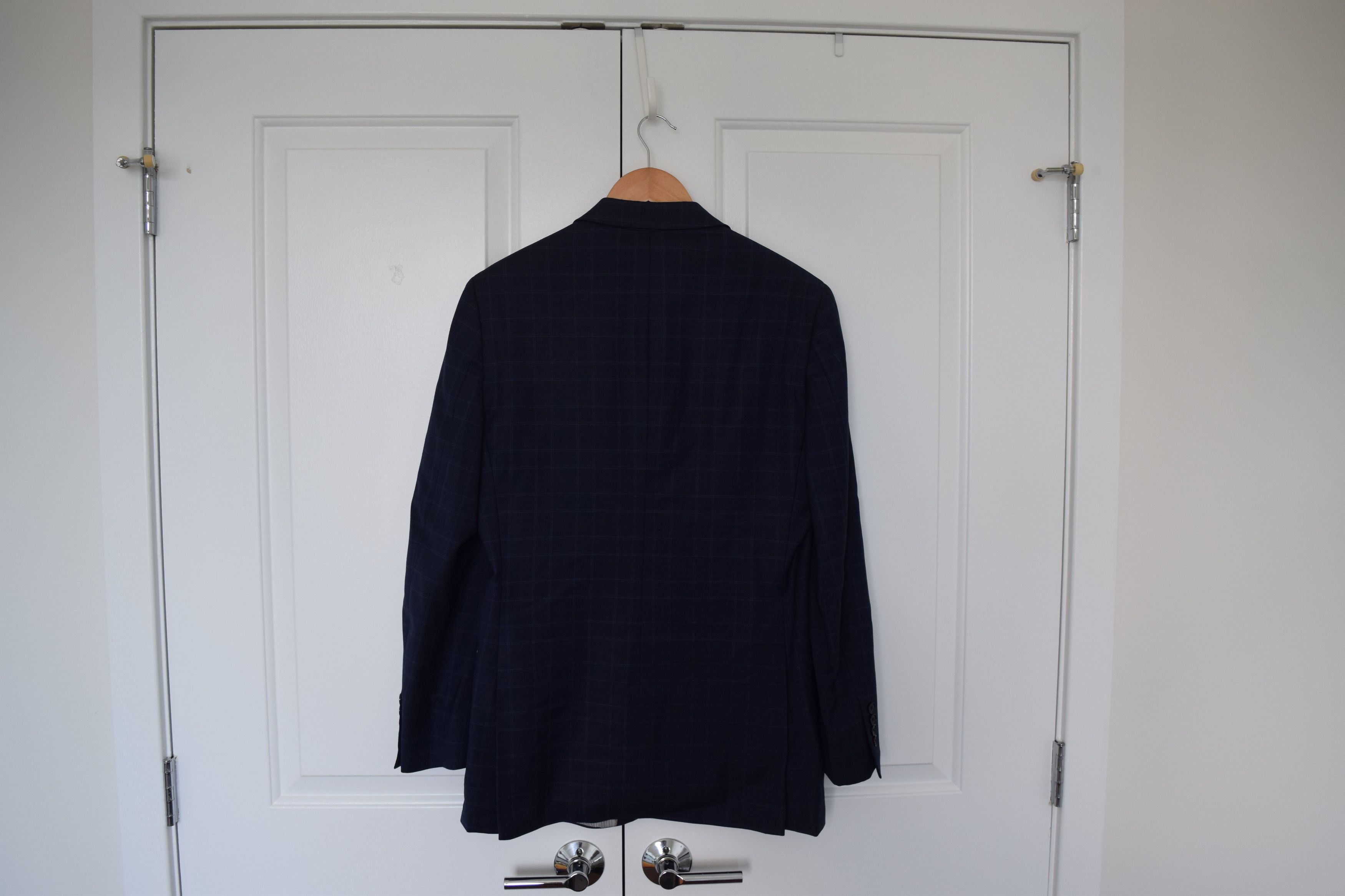 Brooks Brothers Brooks Brothers Fitzgerald Fit Blue Check Blazer Size 38R - 2 Thumbnail