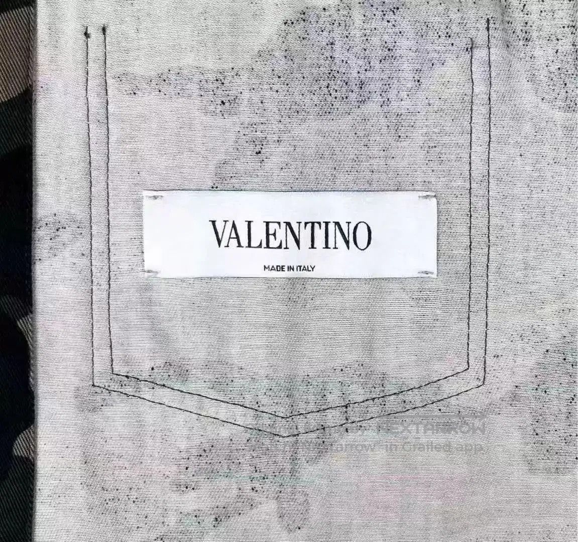 Valentino Valentino Camouflage Graffiti Shirt Jacket. Size US M / EU 48-50 / 2 - 4 Thumbnail