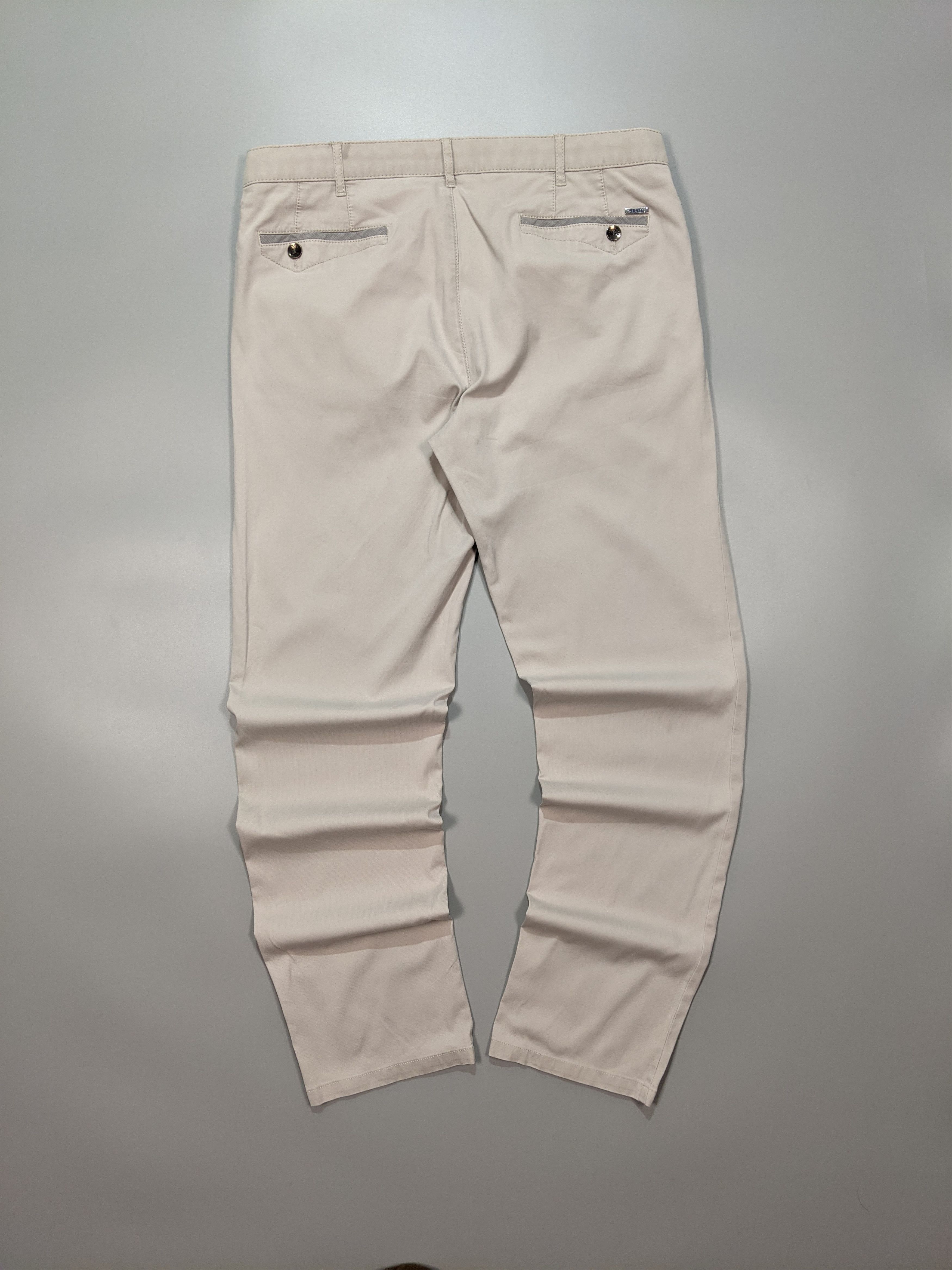 John Mayer MEYER Light-Gray Men's Chino Pants W36 L33 or XL Size US 36 / EU 52 - 5 Thumbnail