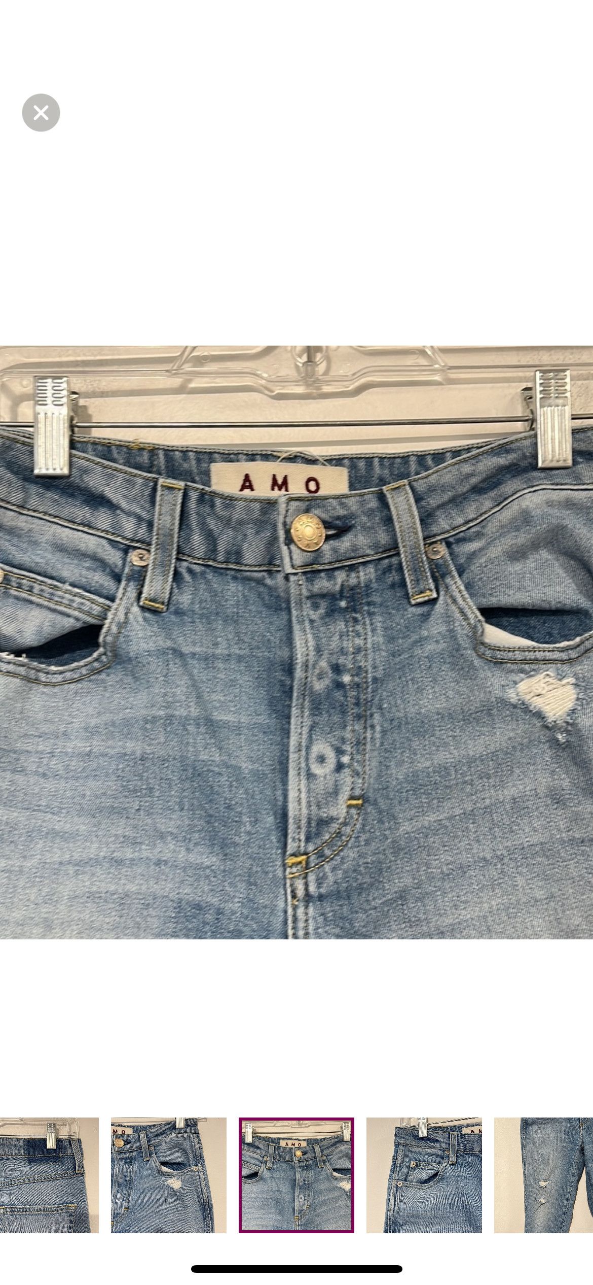AMO Babe skinny ankle jeans Size 27" / US 4 / IT 40 - 10 Thumbnail