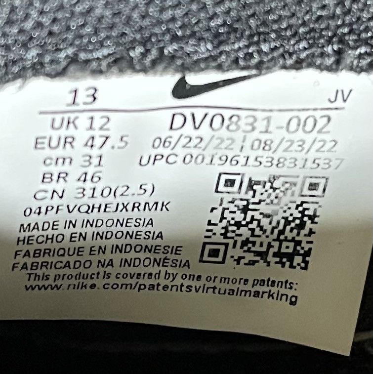 Nike SB Nike Dunk Low Retro Black White DV0831-002 Men's Size 13 Size US 13 / EU 46 - 9 Thumbnail