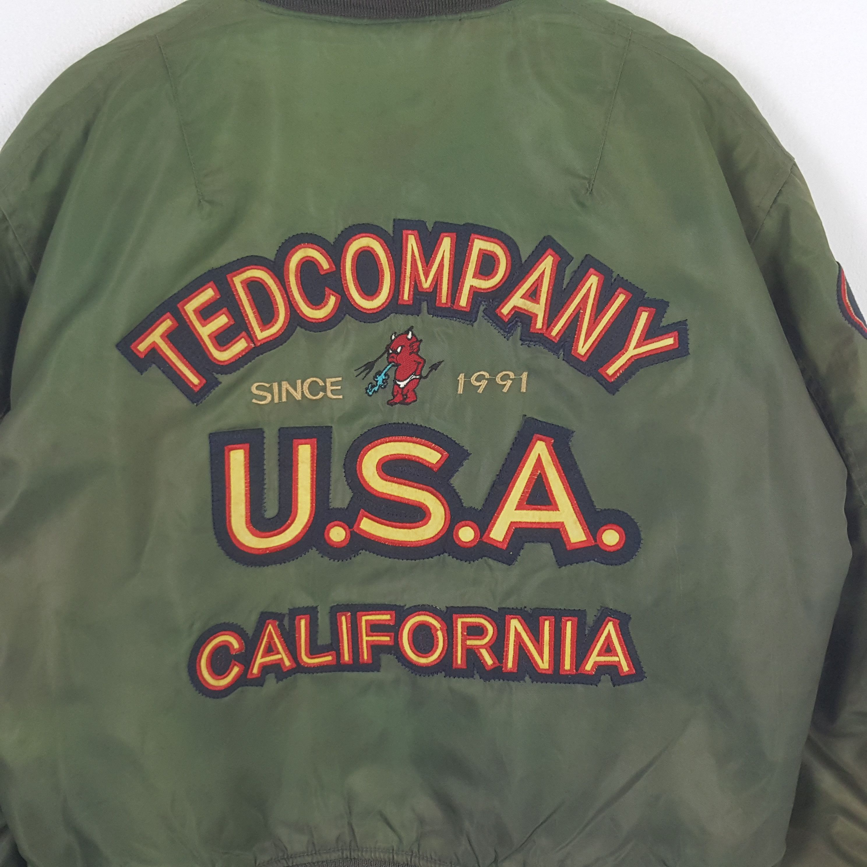 Vintage Vintage Ted Company USA California Skinhead Jacket C289N25 Size US XXL / EU 58 / 5 - 2 Thumbnail