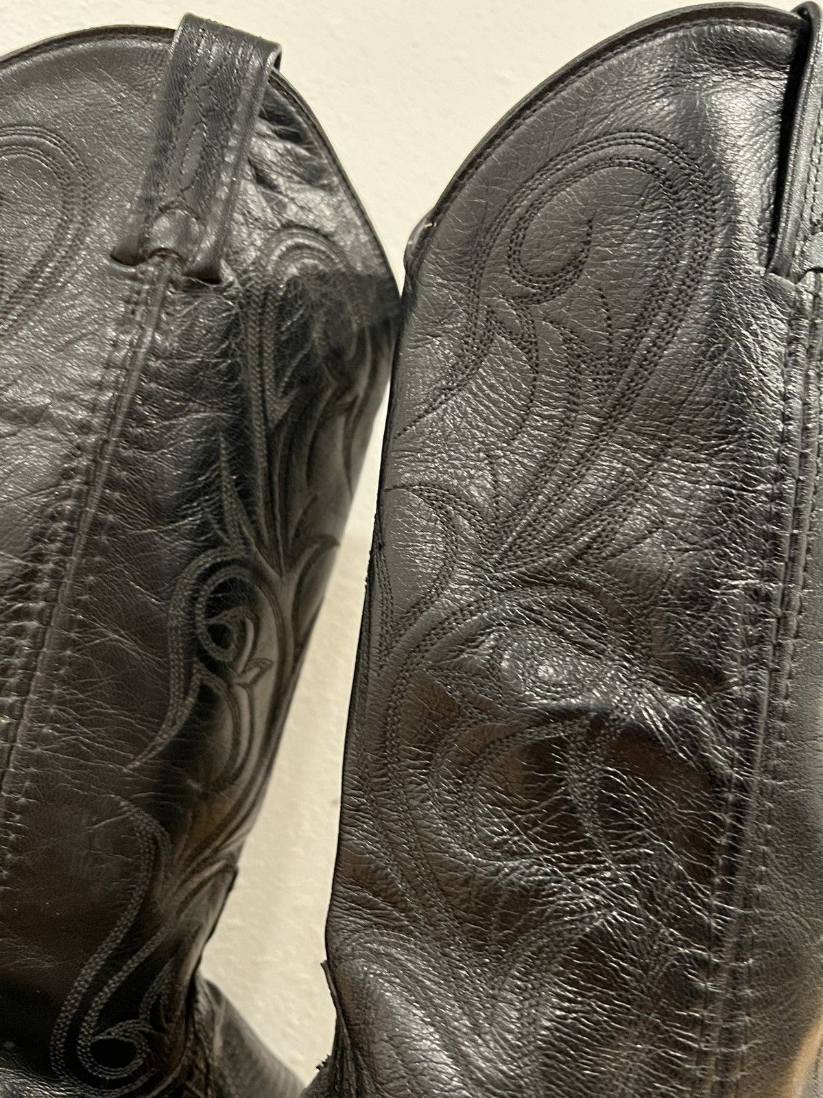 Dan Post × Vintage Vintage Dan Post Teju Lizard Leather Cowgirl Boots Women’s Size US 9.5 / IT 39.5 - 2 Thumbnail