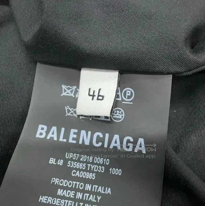 Balenciaga Balenciaga Black Logo Embroidered Puffer Jacket. Size US L / EU 52-54 / 3 - 4 Thumbnail