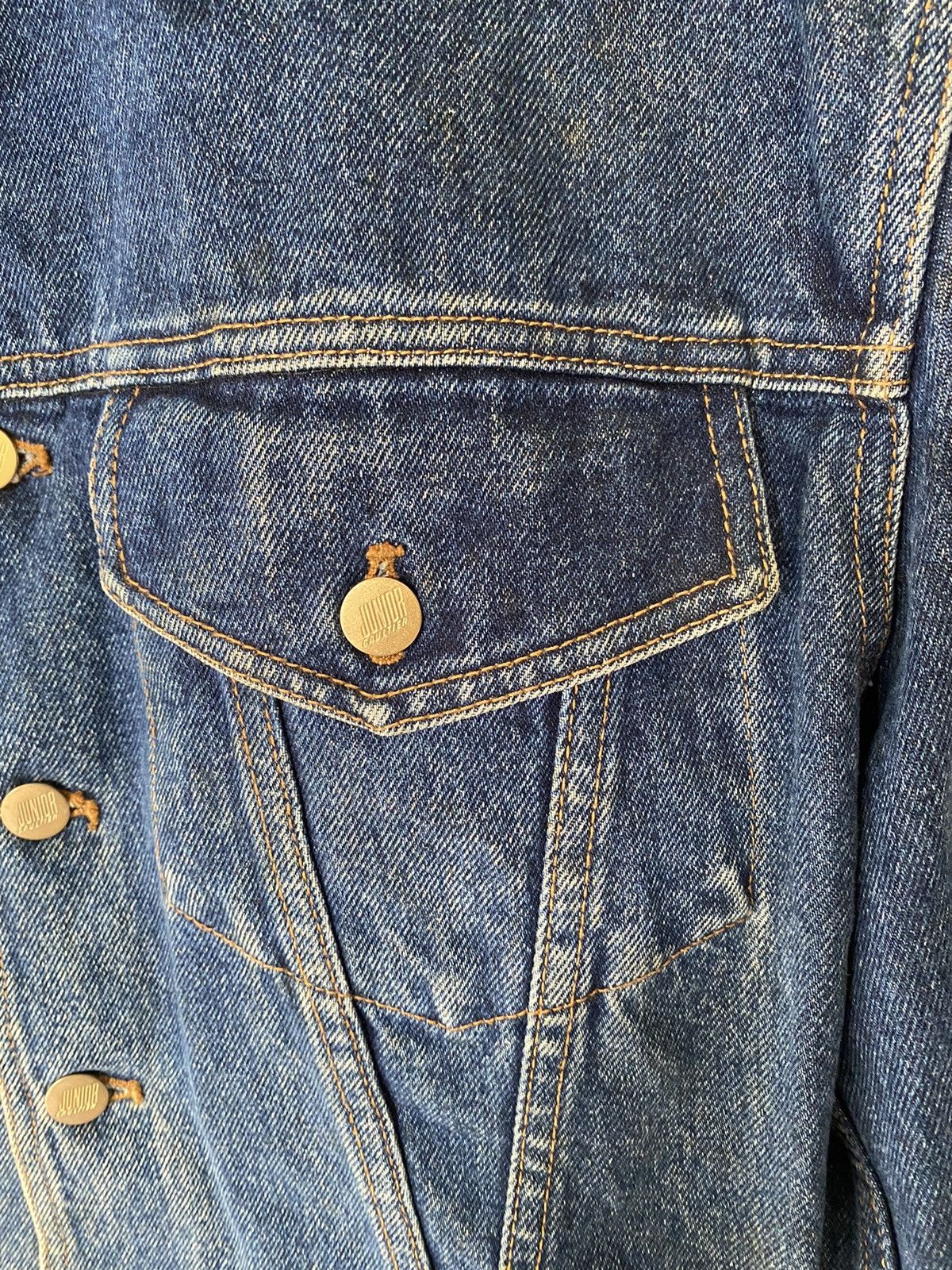 Jean Paul Gaultier 1988 JPG lace up crop denim Jacket Size M / US 6-8 / IT 42-44 - 7 Thumbnail