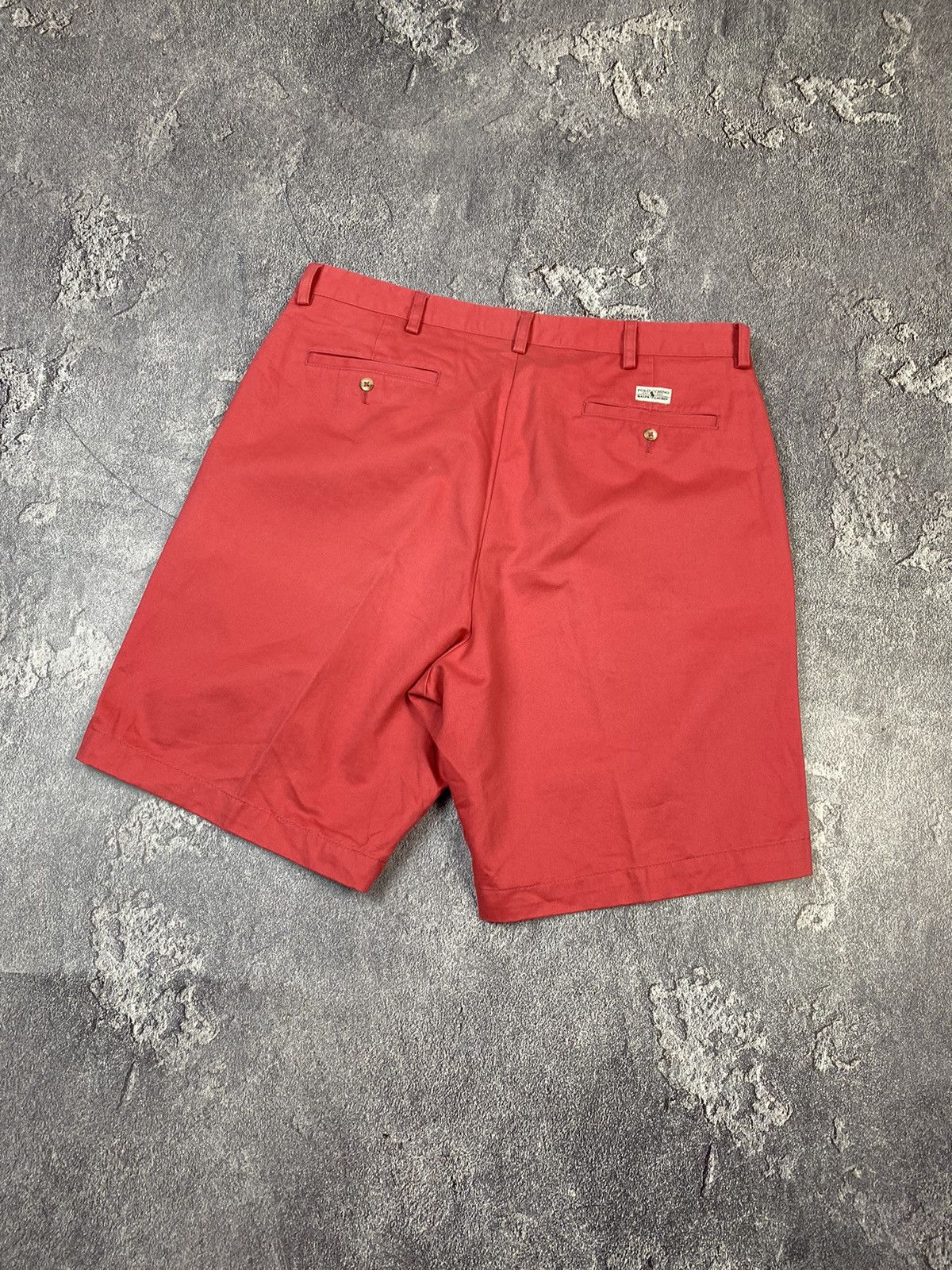 Polo Ralph Lauren Vintage 90s Polo Ralph Lauren Red Chino Shorts Preppy Style Size US 36 / EU 52 - 2 Thumbnail