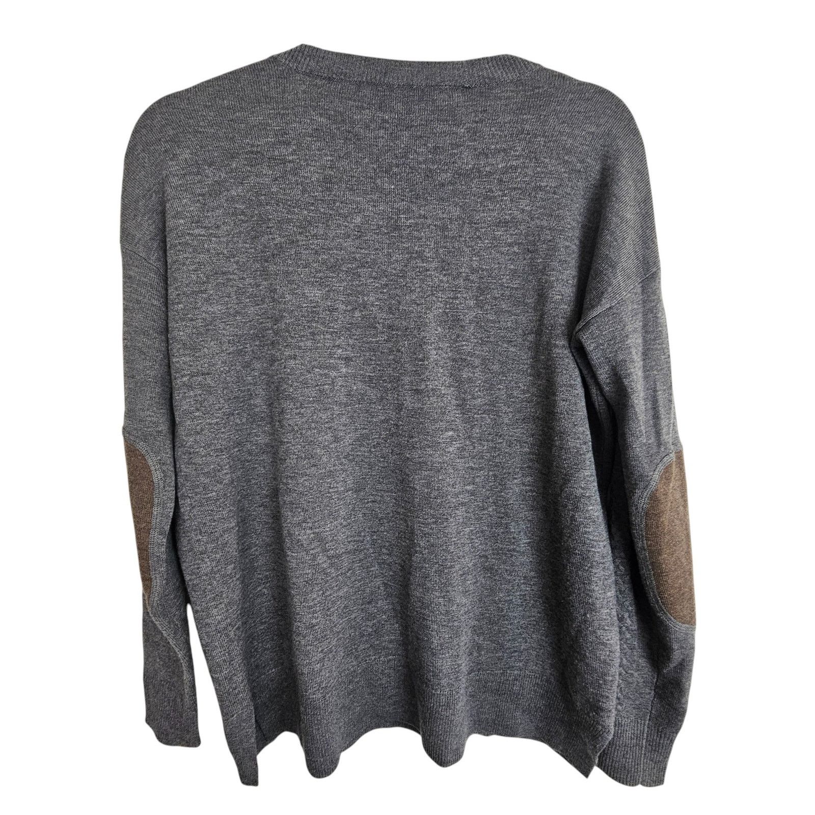 NOLLEY'S Noel Asmar Wool Cashmere V-Neck Sweater S Equestrain Preppy Size S / US 4 / IT 40 - 10 Thumbnail