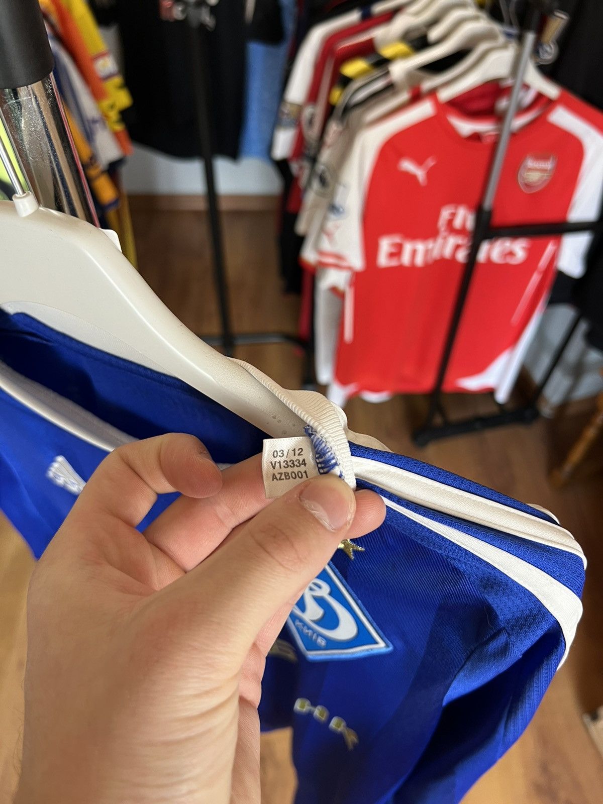 Adidas Soccer Jersey Adidas Dynamo Kyiv 2012/13 Size US S / EU 44-46 / 1 - 7 Thumbnail