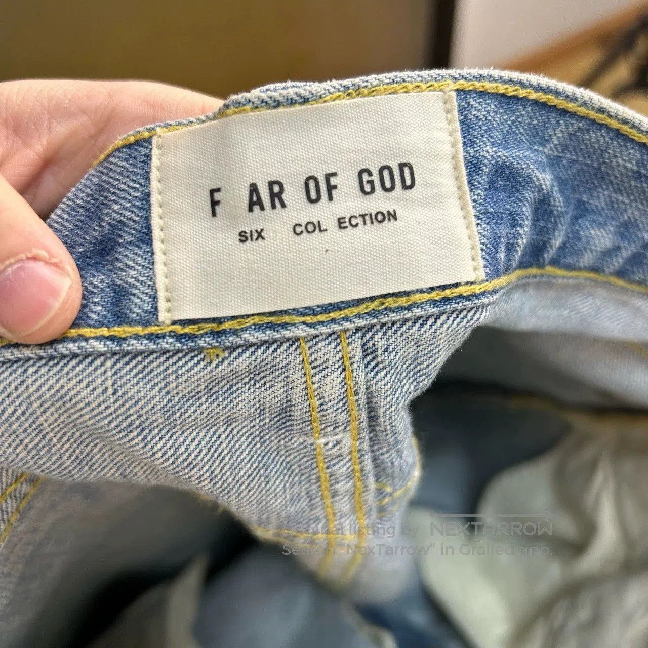 Fear of God fear of god distressed washed denim pants. Size US 30 / EU 46 - 3 Thumbnail