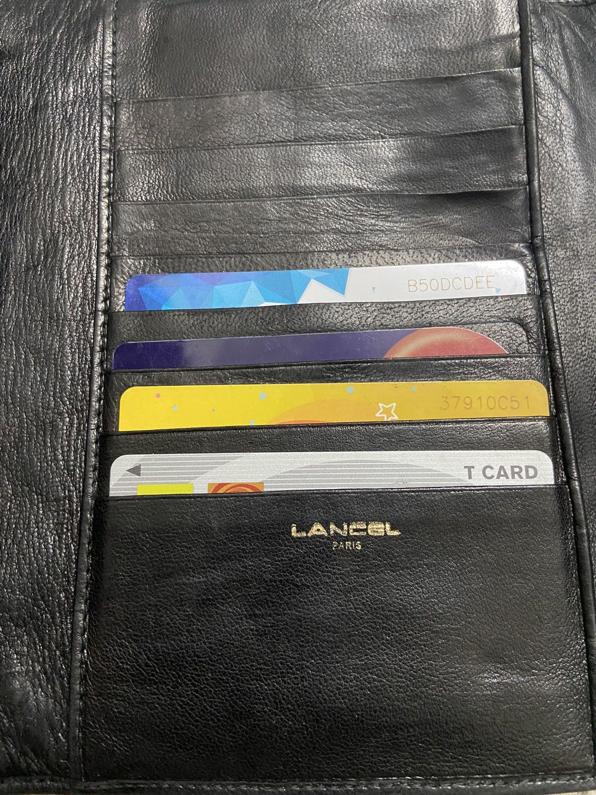 Bottega Veneta × Genuine Leather × Lancel Lancel Paris Long Wallet Genuine Leather Size ONE SIZE - 6 Thumbnail