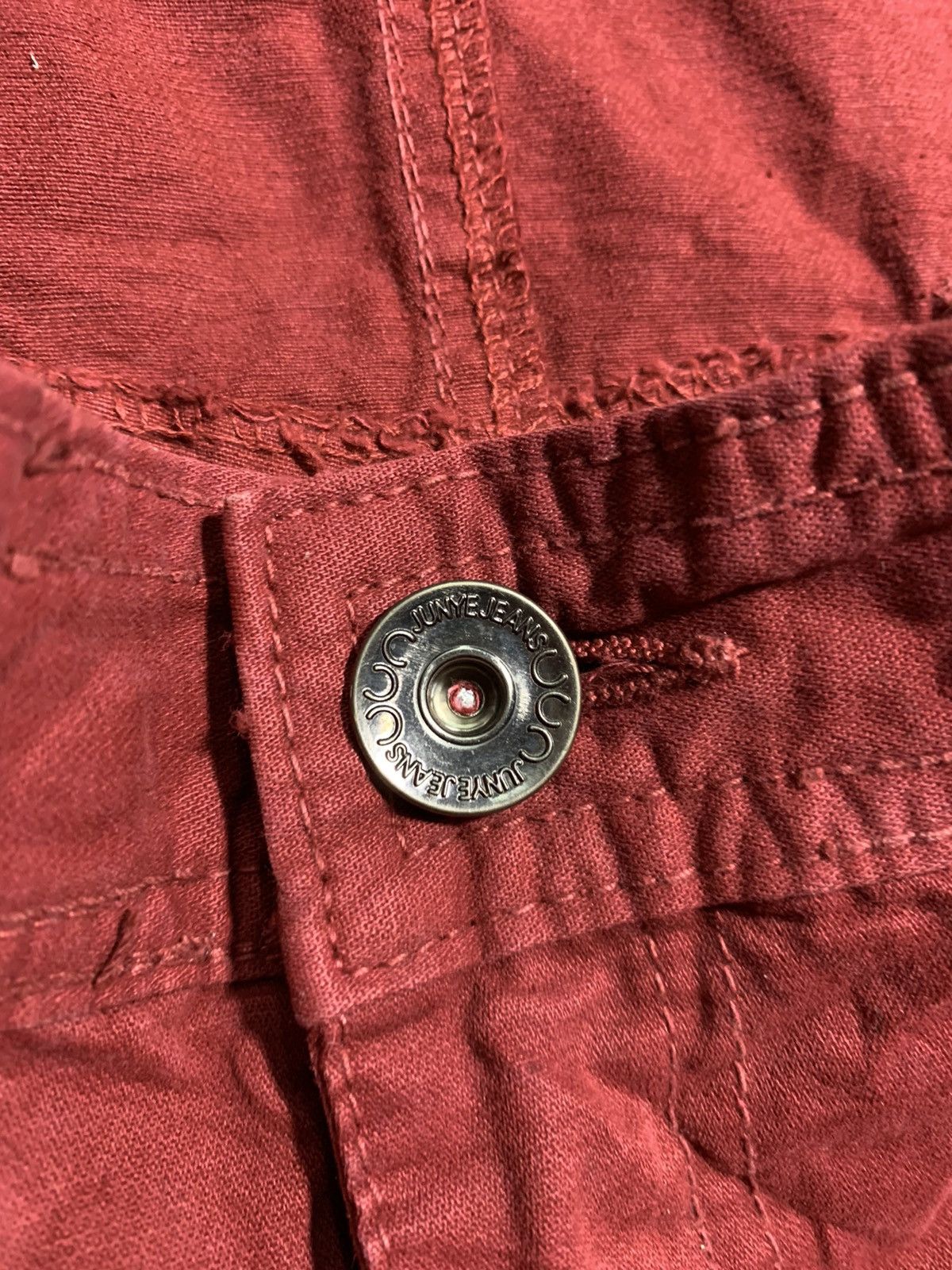 If Six Was Nine × Japanese Brand × Seditionaries 🔥RED TACTICAL SIX POCKETS PANTS W38 Size US 38 / EU 54 - 11 Thumbnail