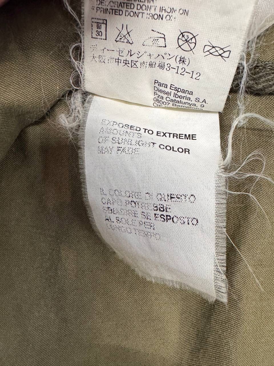Diesel Diesel Men's Military Jacket Khaki Size L Size US L / EU 52-54 / 3 - 8 Thumbnail