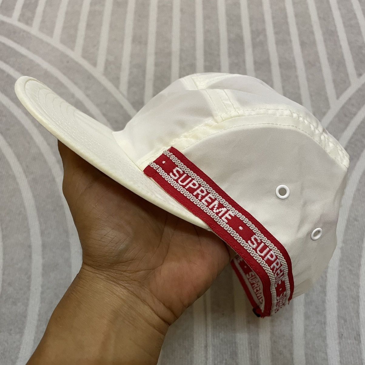 Supreme FW18 Supreme Tonal Tape Camp Cap Size ONE SIZE - 1 Thumbnail