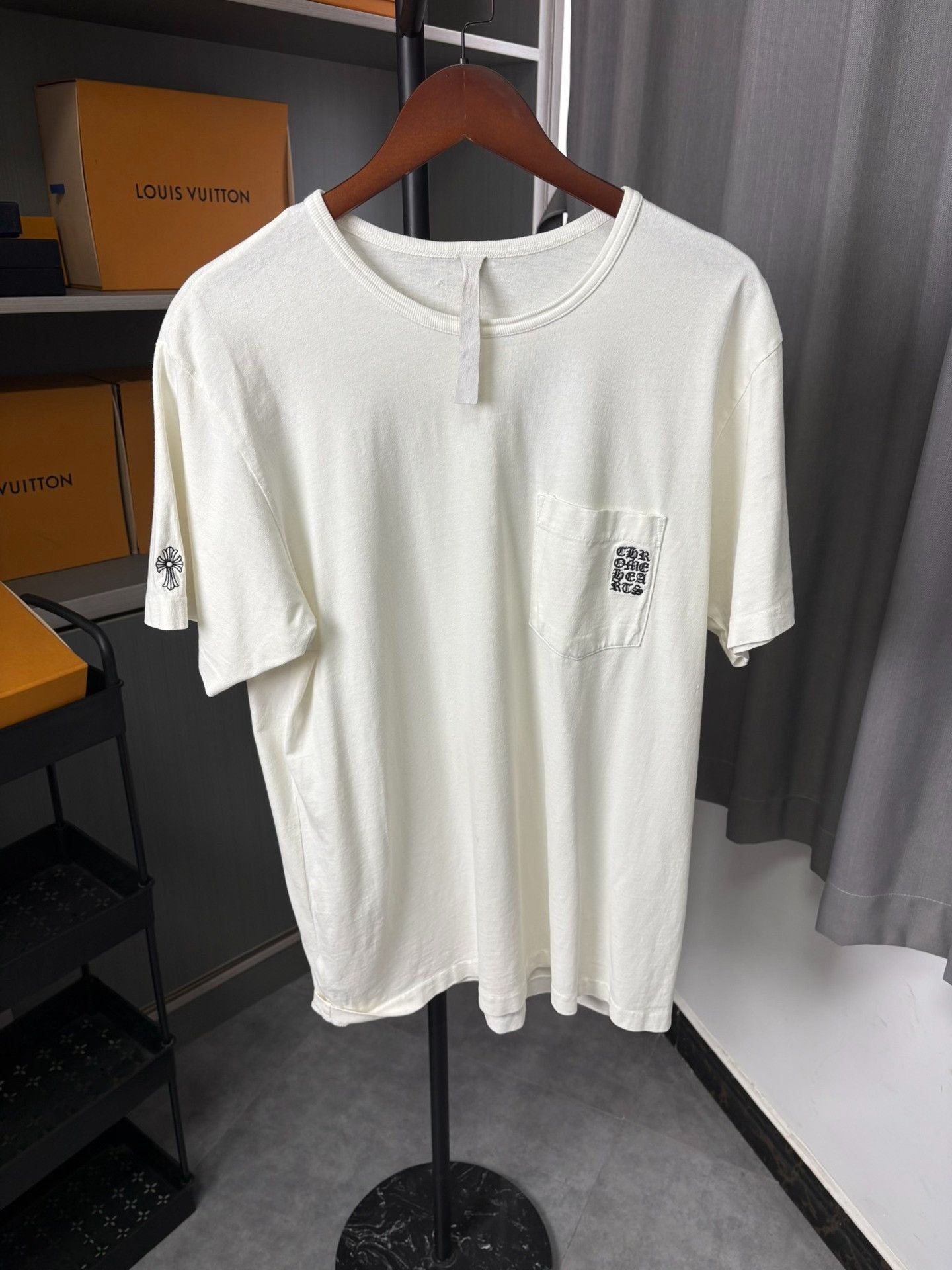 Chrome Hearts Chrome Hearts White T-Shirt M Men Size US M / EU 48-50 / 2 - 1 Thumbnail
