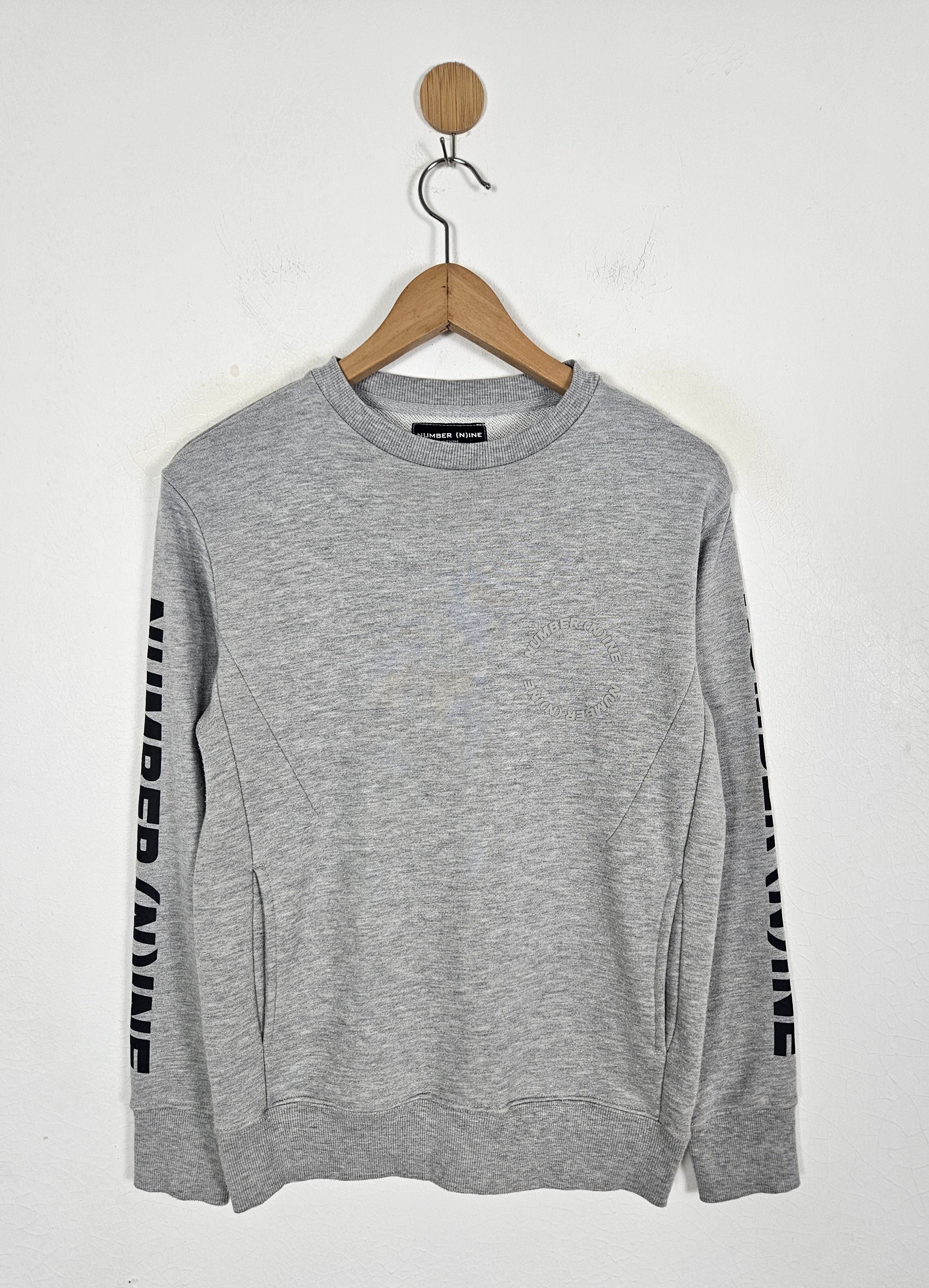 Japanese Brand Number Nine denim x Nano universe sweatshirt Size US S / EU 44-46 / 1 - 1 Thumbnail