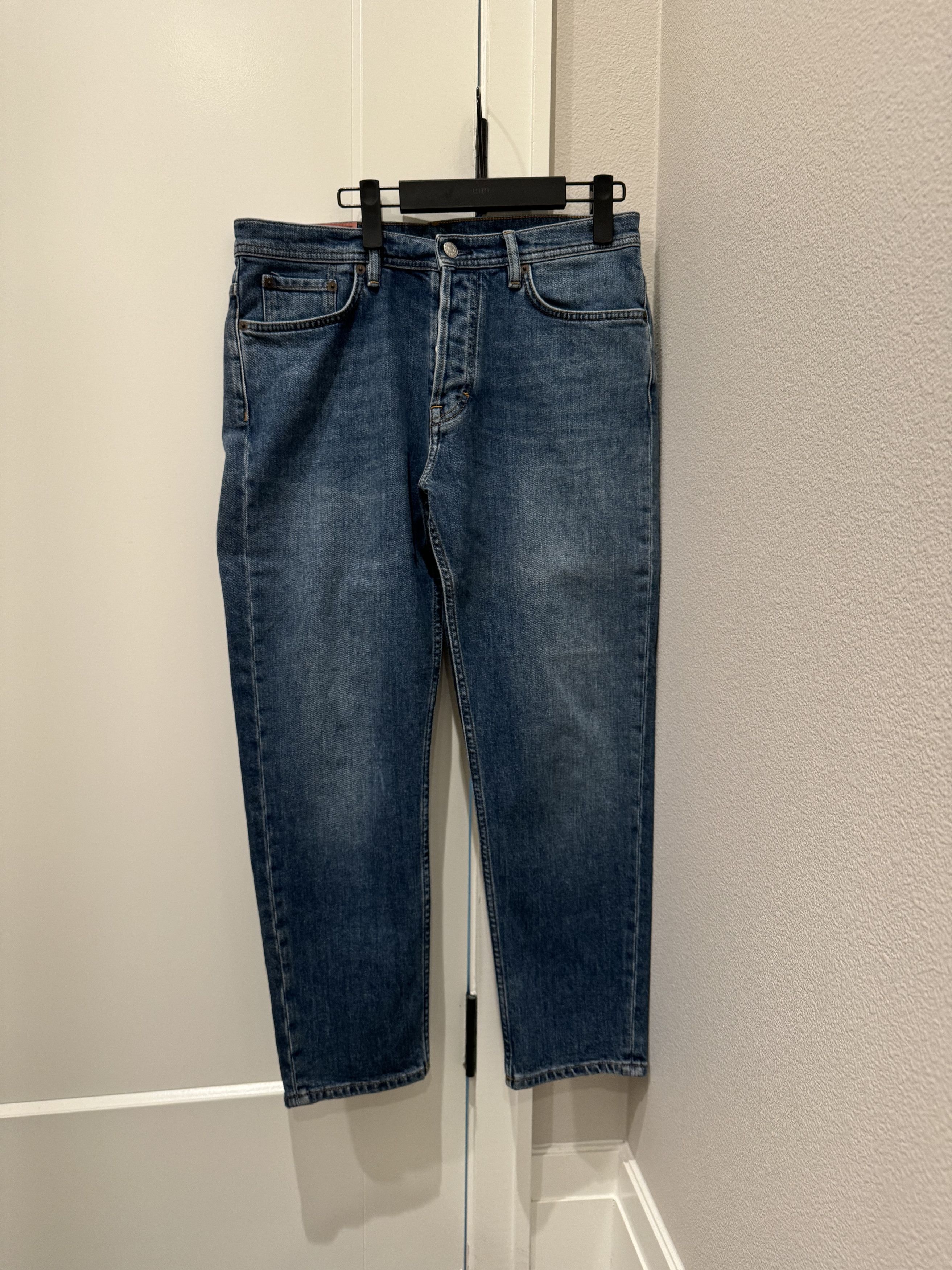 Acne Studios Acne Studios River Mid Blue Jeans Bla Konst / Size 31 x 30 Size US 31 - 1 Thumbnail