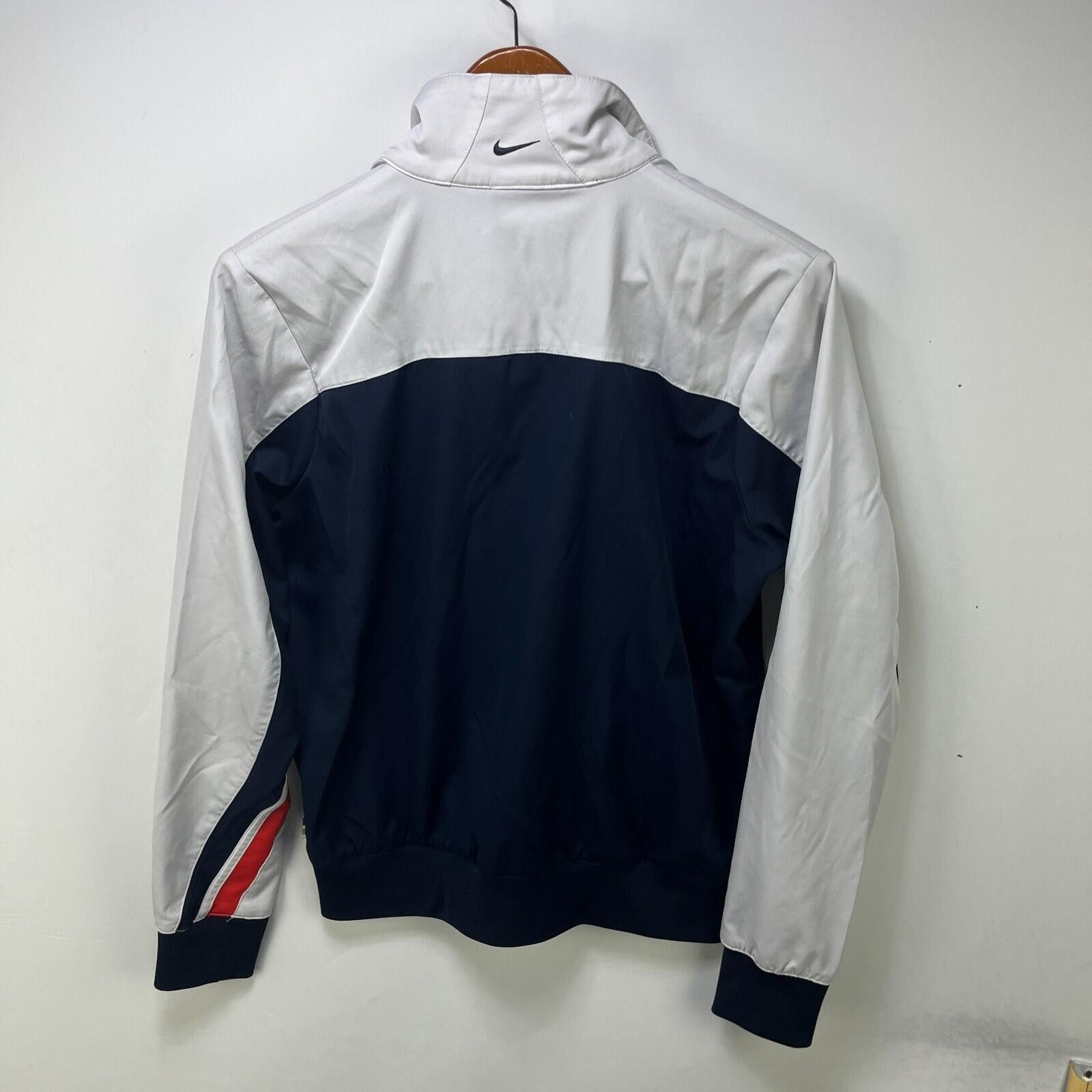 Nike Vintage Nike Y2K Track Jacket Women's Large Swoosh Size L / US 10 / IT 46 - 9 Thumbnail