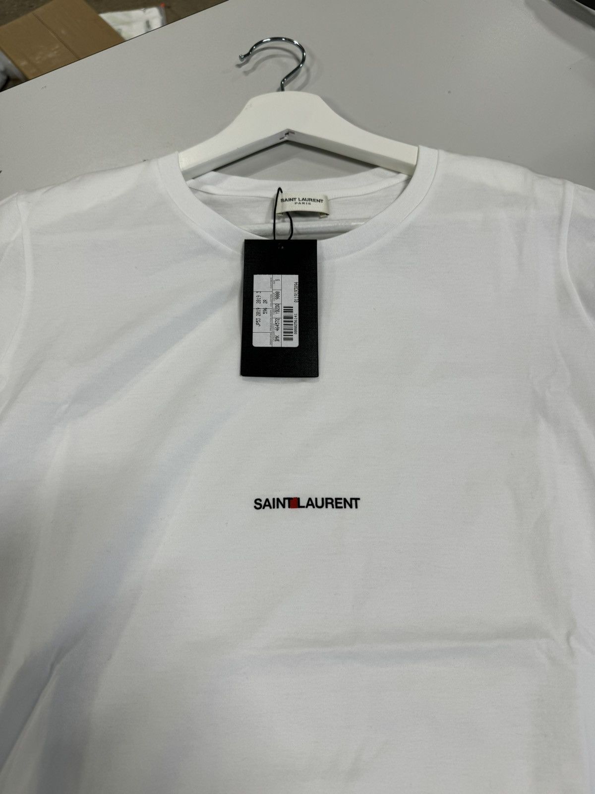 Saint Laurent Paris Saint Laurent Logo T-Shirt NEW 550$ Size US S / EU 44-46 / 1 - 2 Thumbnail