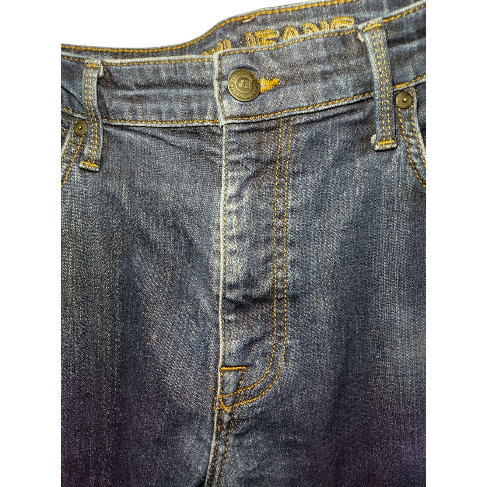 Mavi Mavi Mens Zach Straight Leg Jeans Classic Fit Dark Wash Size US 28 / EU 44 - 5 Thumbnail