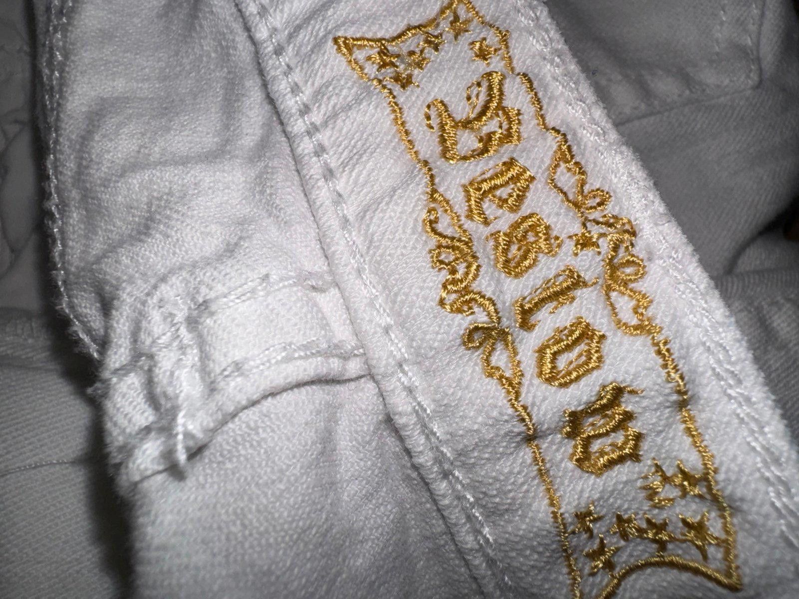 Designer White Skinny Jeans Women’s 12 Size 36" / US 14 / IT 50 - 3 Thumbnail