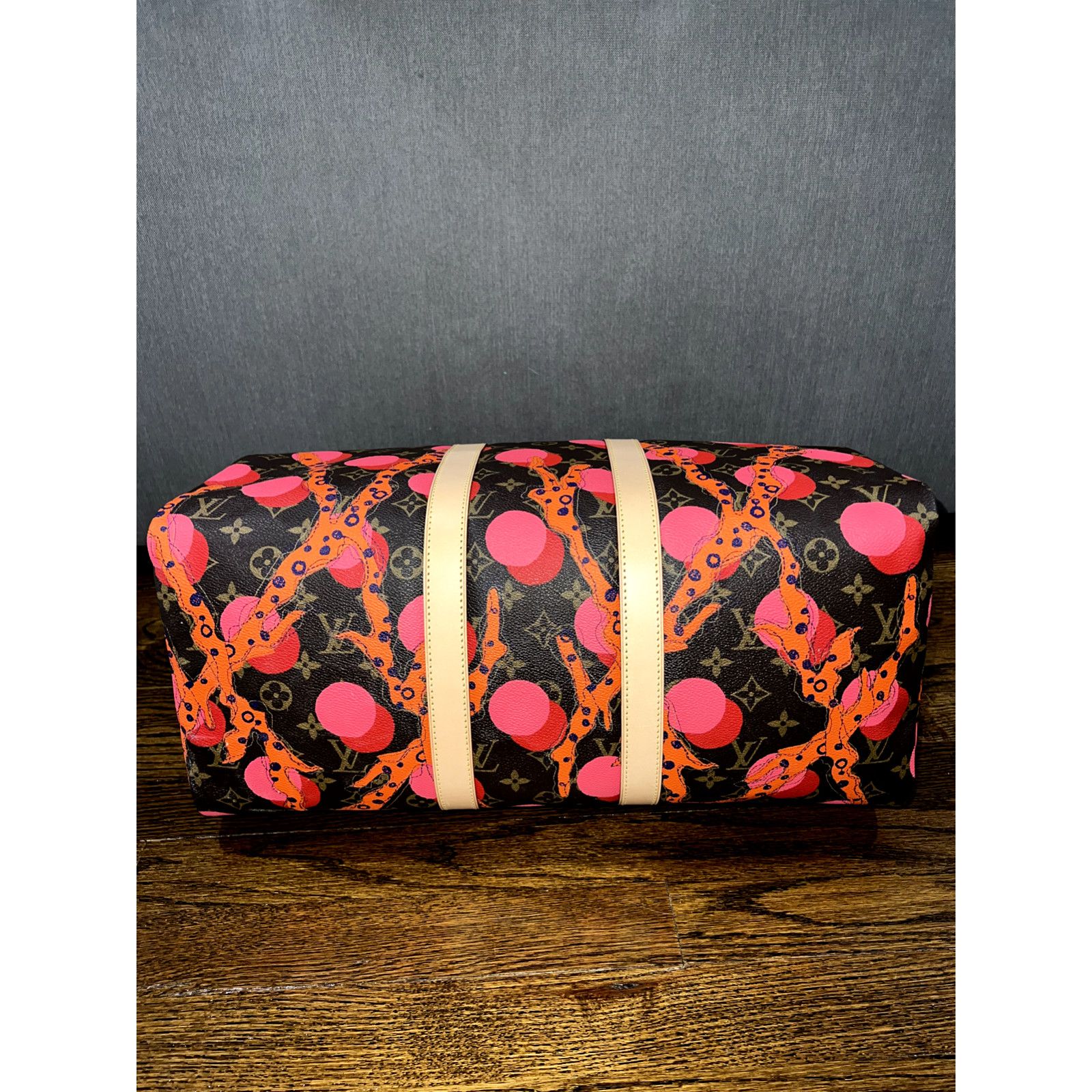 Louis Vuitton Louis Vuitton Ramages Monogram Brown Red Pink Travel Bag Size ONE SIZE - 9 Thumbnail