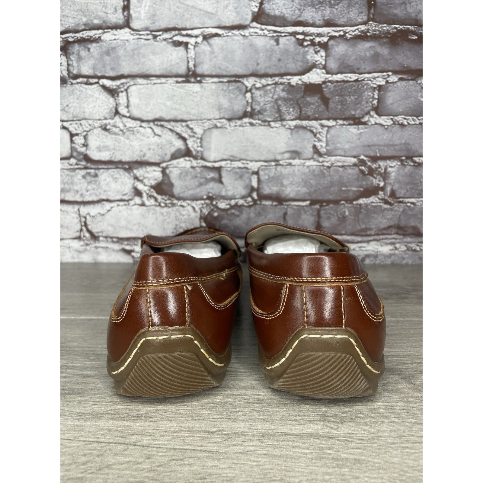 Nunn Bush Nunn Bush Dual Comfort Brown Faux Leather Driving Loafers Sh Size US 10 / EU 43 - 6 Thumbnail