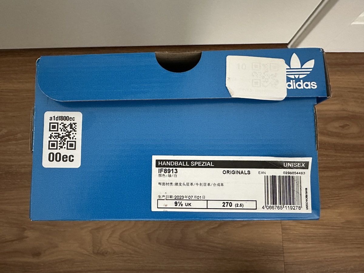 Adidas Adidas Handball Spezial Collegiate Green Gum Size US 10 / EU 43 - 8 Thumbnail