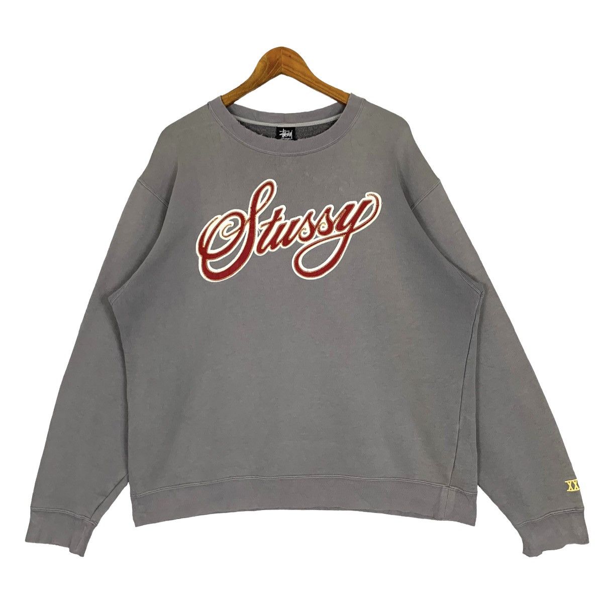 Stussy Vintage Stussy Big Logo Crewneck Sweatshirt SizeXL Size US XL / EU 56 / 4 - 2 Thumbnail
