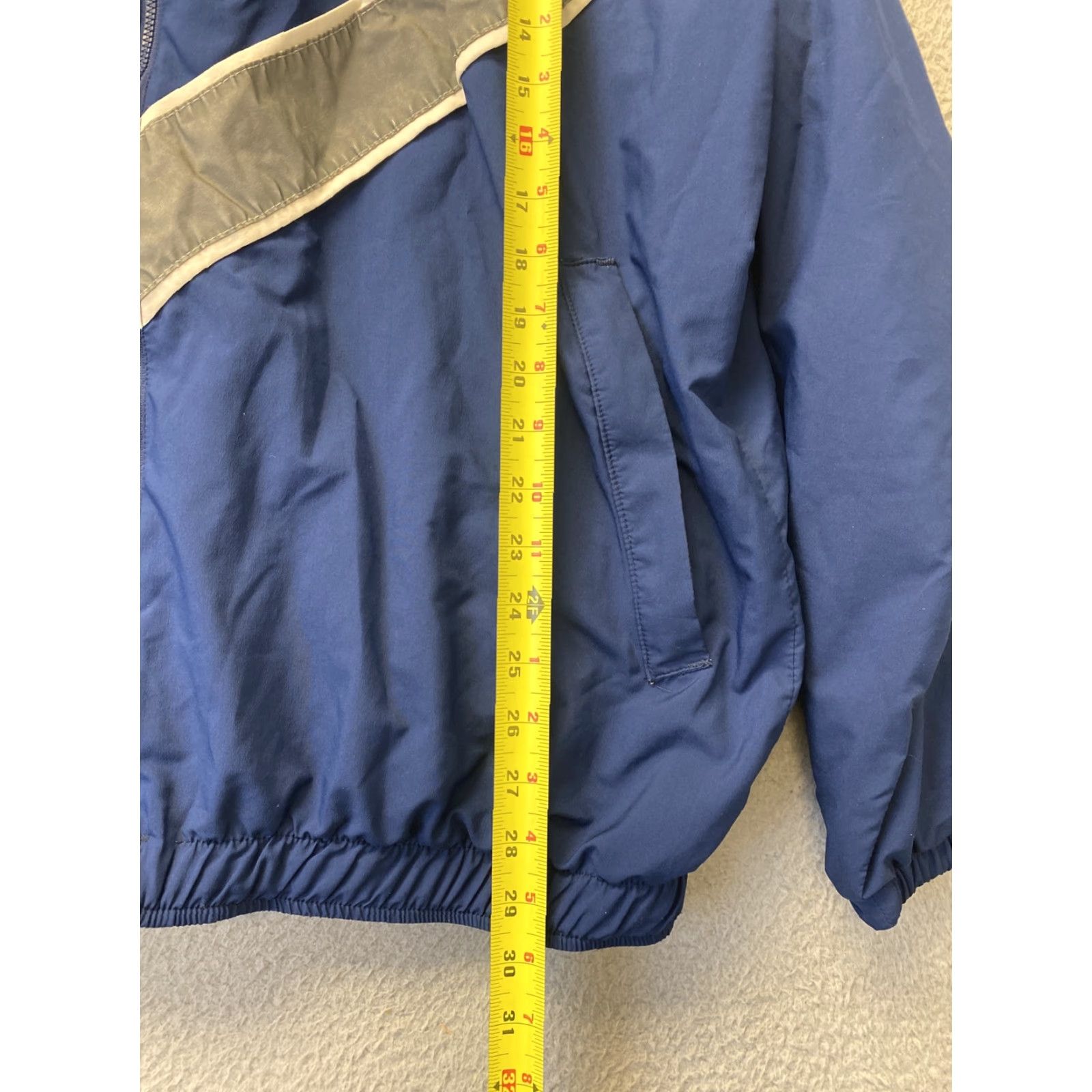 Vintage SKILCRAFT US Air Force Windbreaker Jacket Men's L Blue Full Zip Casual Gym Military Size US L / EU 52-54 / 3 - 6 Thumbnail