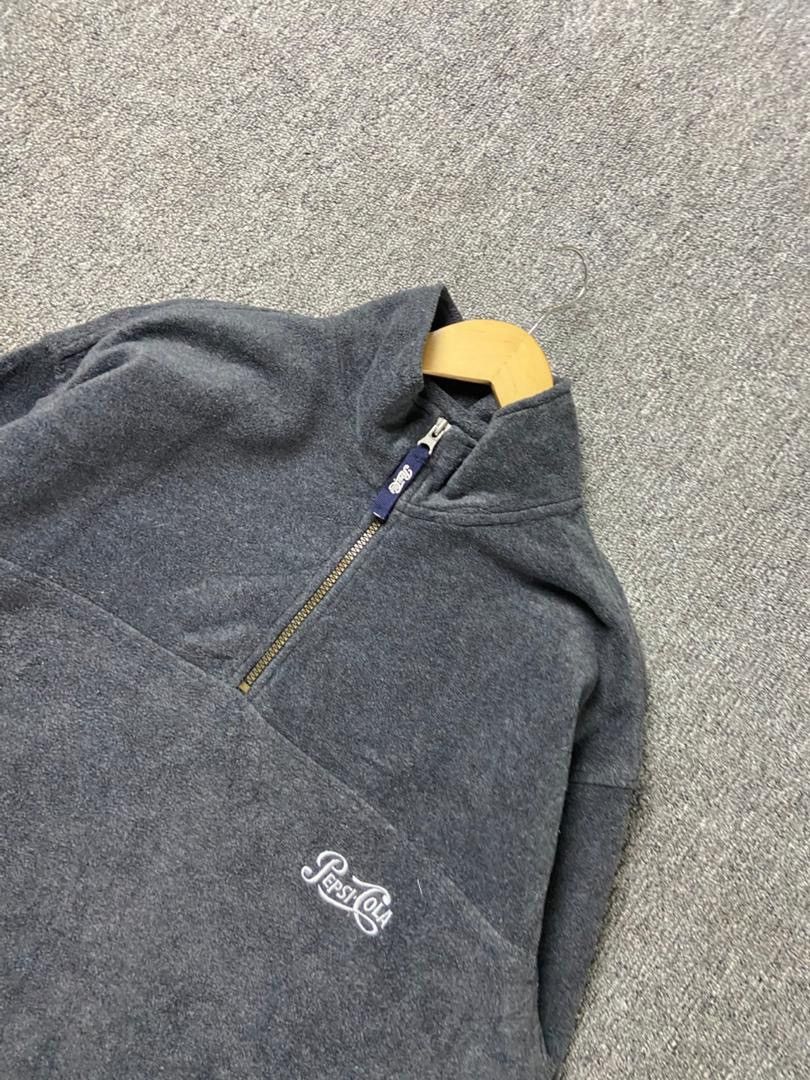 Pepsi Pepsi Cola Half Zipper Fleece Pullover Jacket (199) Size US L / EU 52-54 / 3 - 10 Thumbnail