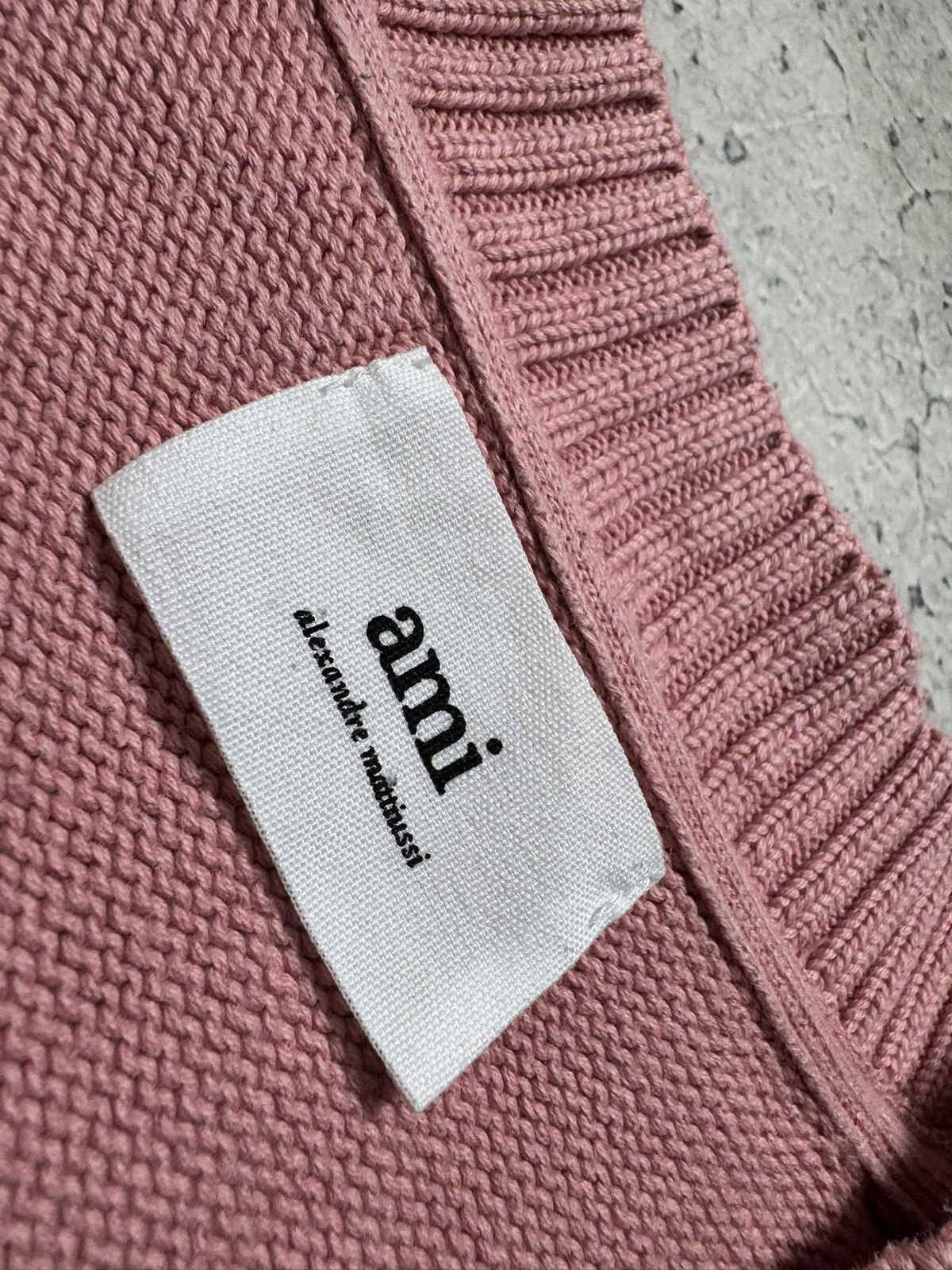 AMI AMI Paris Love Big Logo Women’s Cardigan Sweater Luxury Size M / US 6-8 / IT 42-44 - 7 Thumbnail