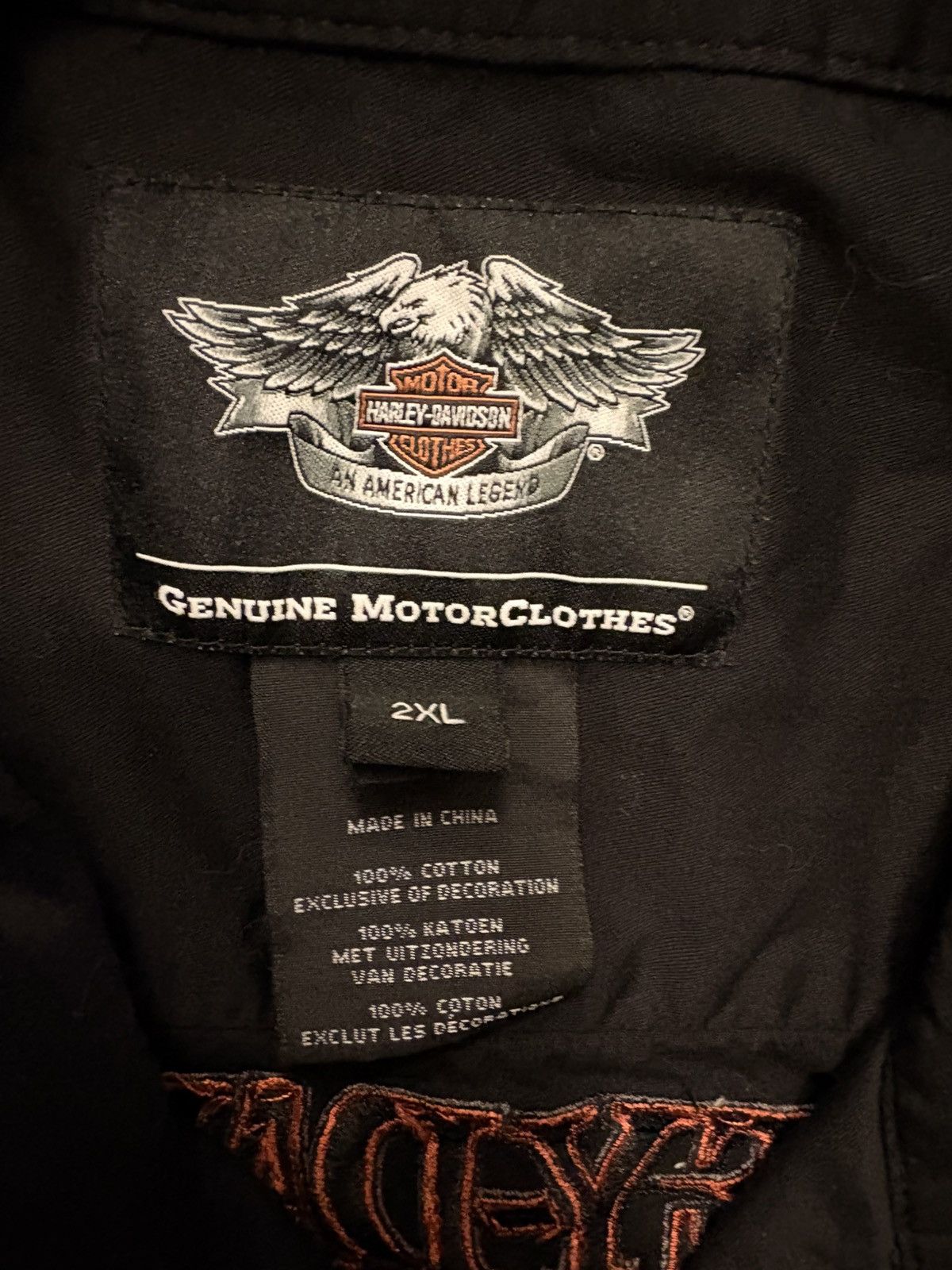 Harley Davidson Harley Davison work wear shirt Size US XXL / EU 58 / 5 - 2 Thumbnail