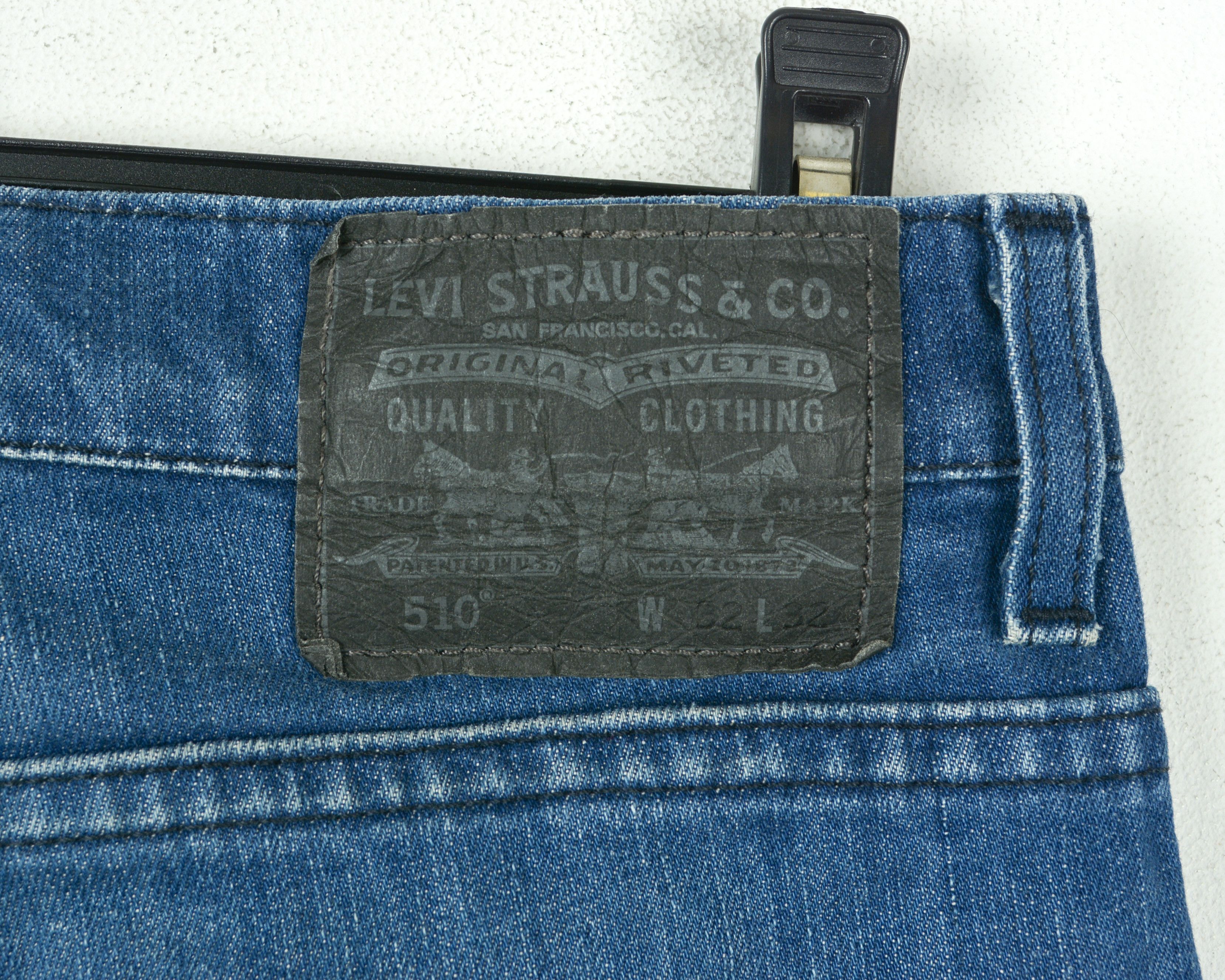 Levi's 510 W32 L32 Jeans Pants Trousers Skinny Zip Fly Casual Size US 32 / EU 48 - 6 Thumbnail