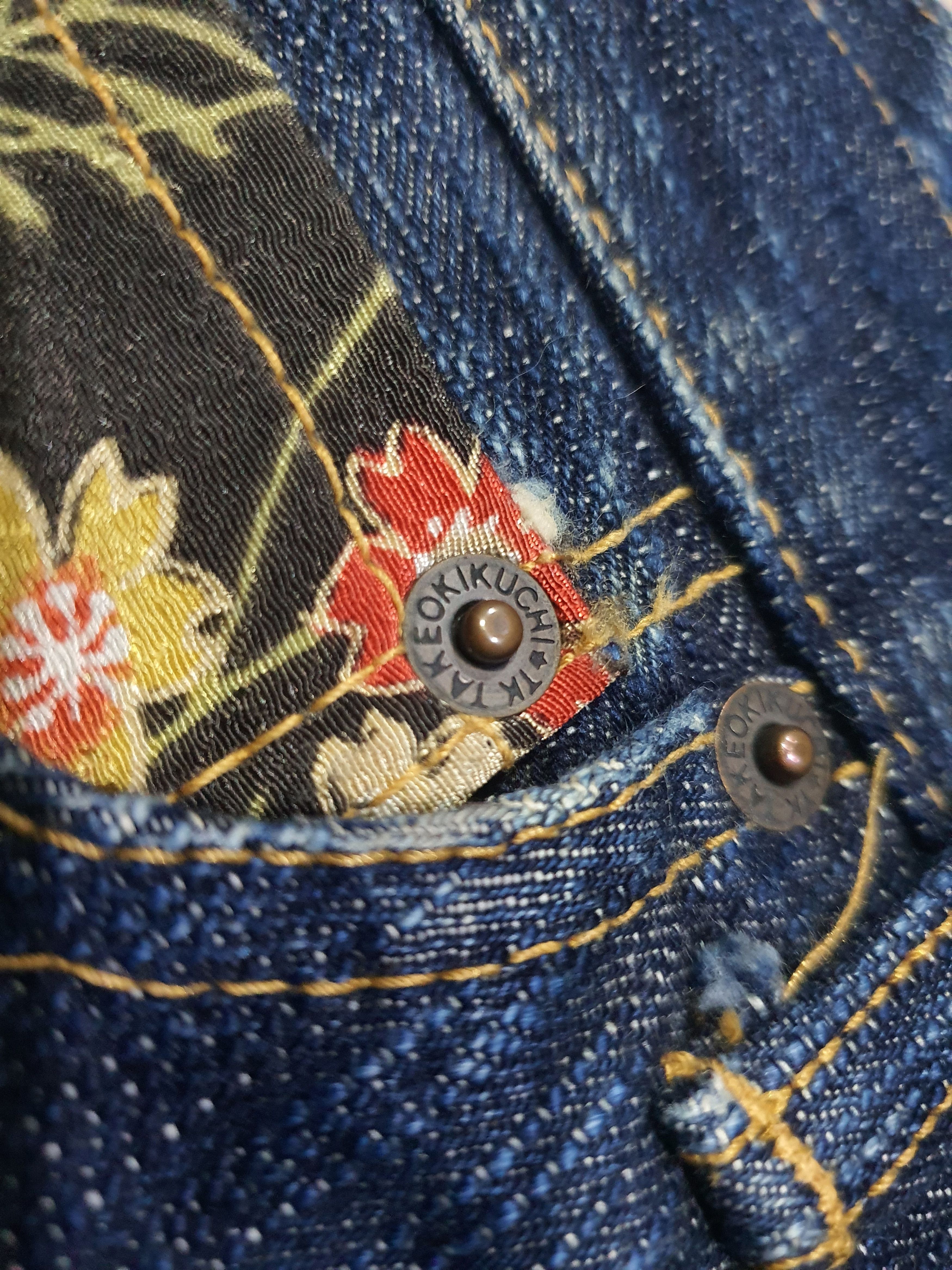 Japanese Brand × Takeo Kikuchi × Vintage Vintage 90s Takeo Kikuchi Japanese Selvedge Denim Jeans Size US 36 / EU 52 - 10 Thumbnail