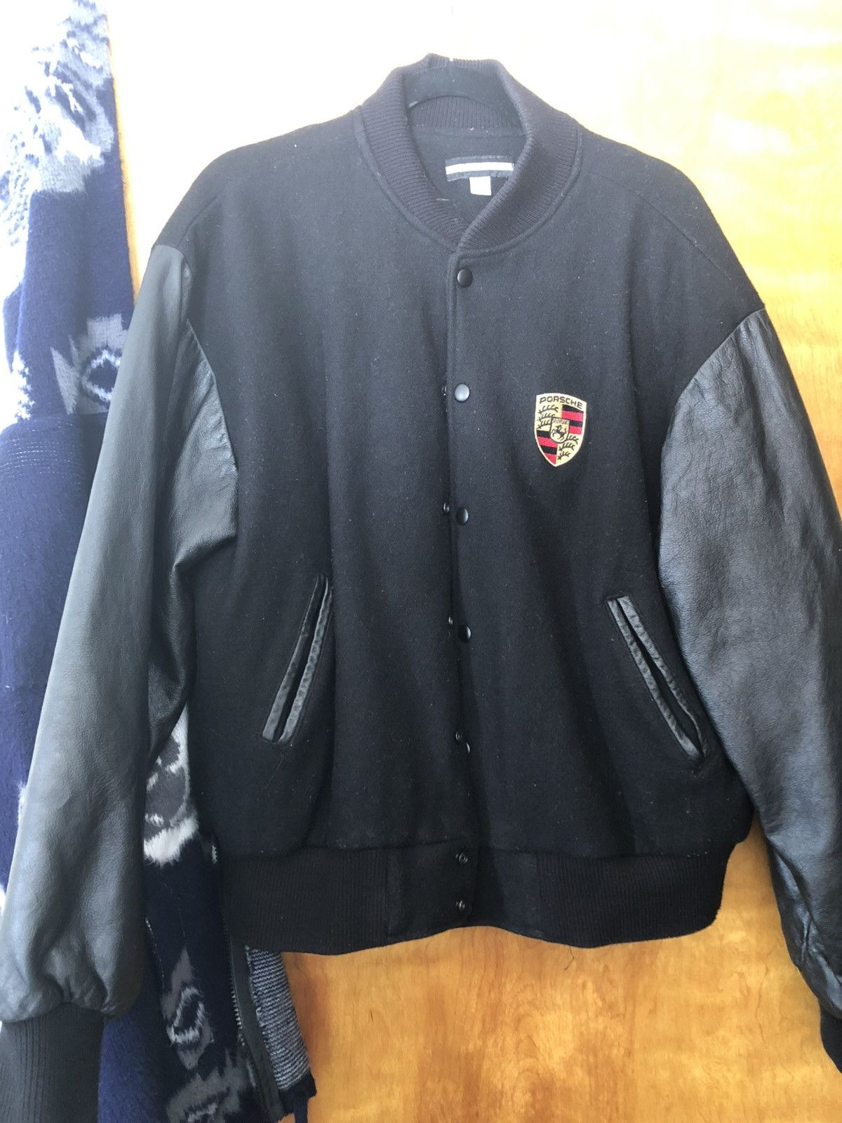 Porsche Design RARE VINTAGE AUTHENTIC PORSCHE BOMBER JACKET Size US L / EU 52-54 / 3 - 3 Thumbnail