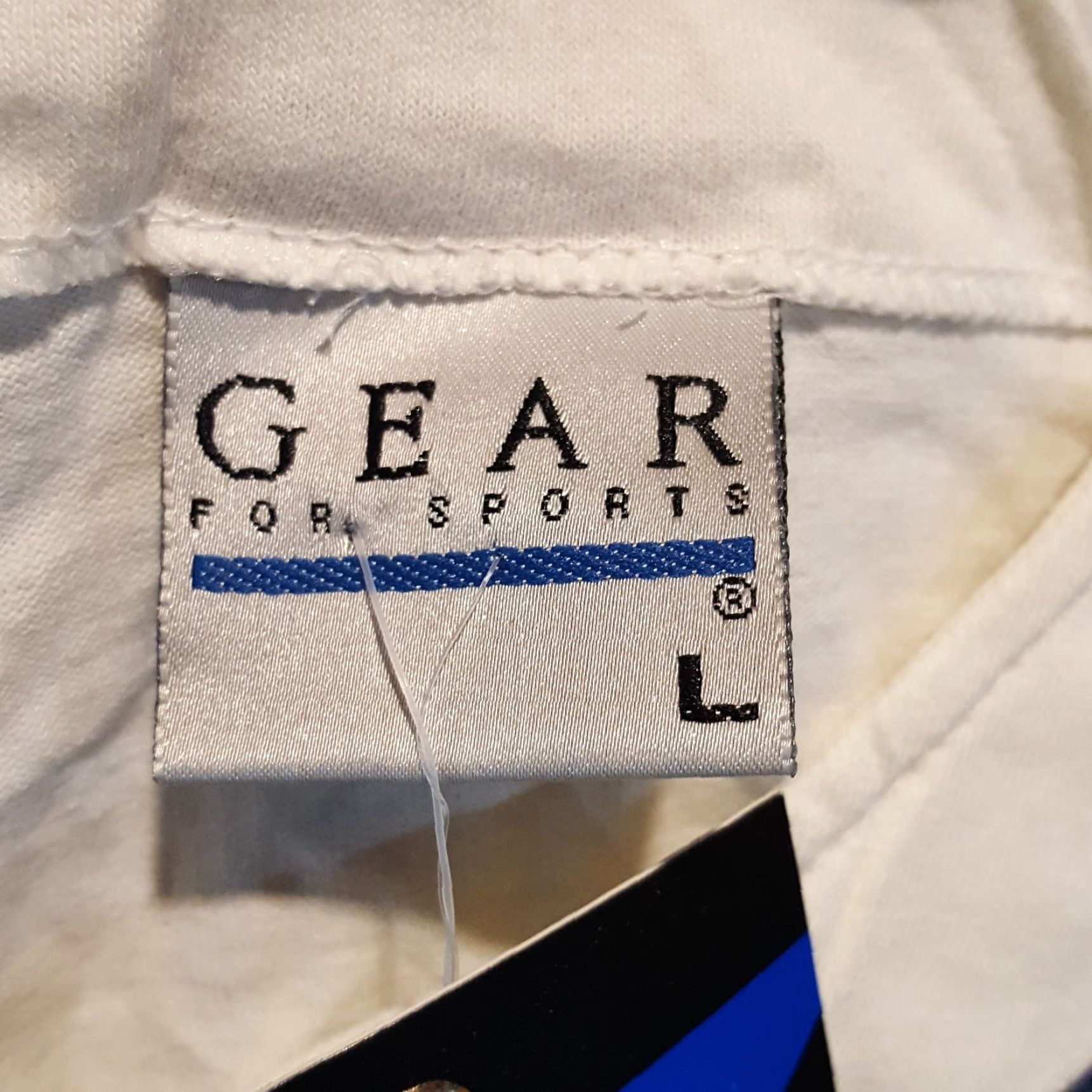 Vintage GEAR FOR SPORTS Hot Springs Homestead Spa Retro Baseball Jersey Shirt L White Cotton Button-Up Collared Size US L / EU 52-54 / 3 - 6 Thumbnail