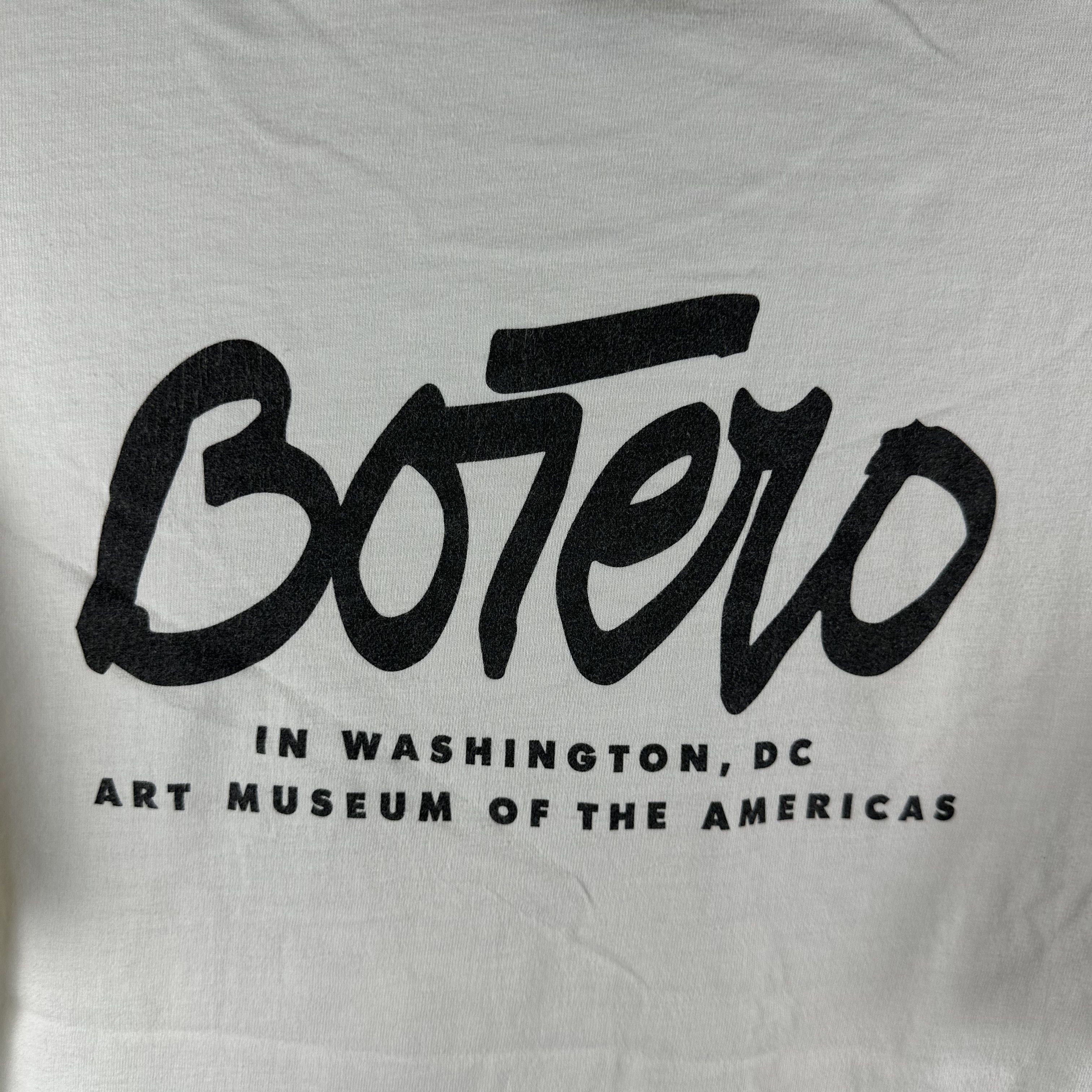 Vintage 1996 Fernando Botero Art Museum of the Americas T-Shirt Size US XL / EU 56 / 4 - 4 Thumbnail