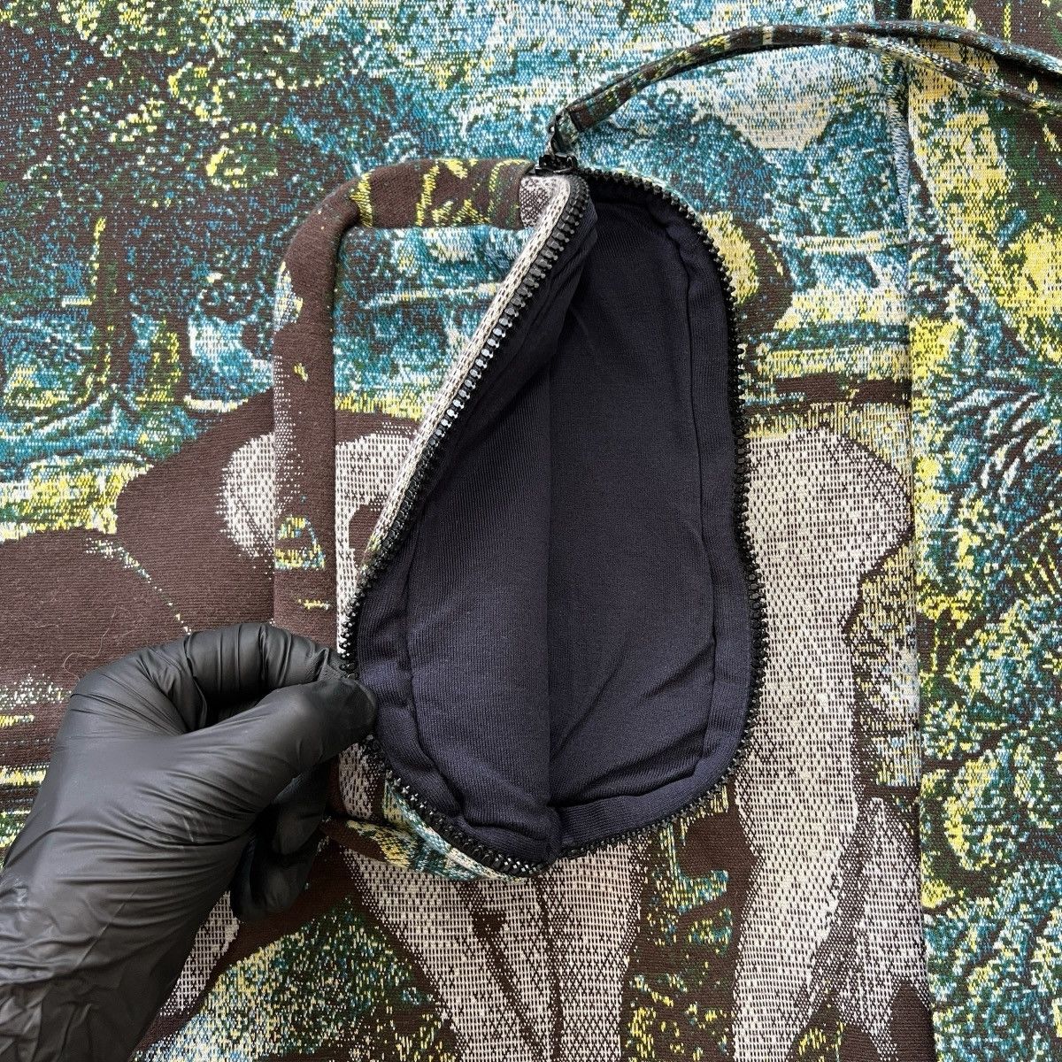 Louis Vuitton LOUIS VUITTON 2020SS Virgil Abloh Tapestry 3D Pocket Hoodie Size US M / EU 48-50 / 2 - 4 Thumbnail